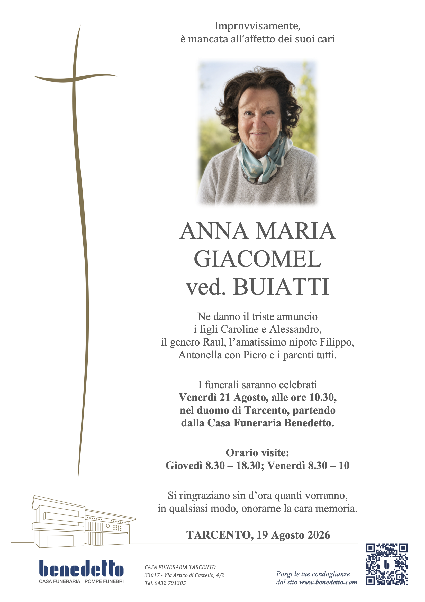 ANNA MARIA GIACOMEL