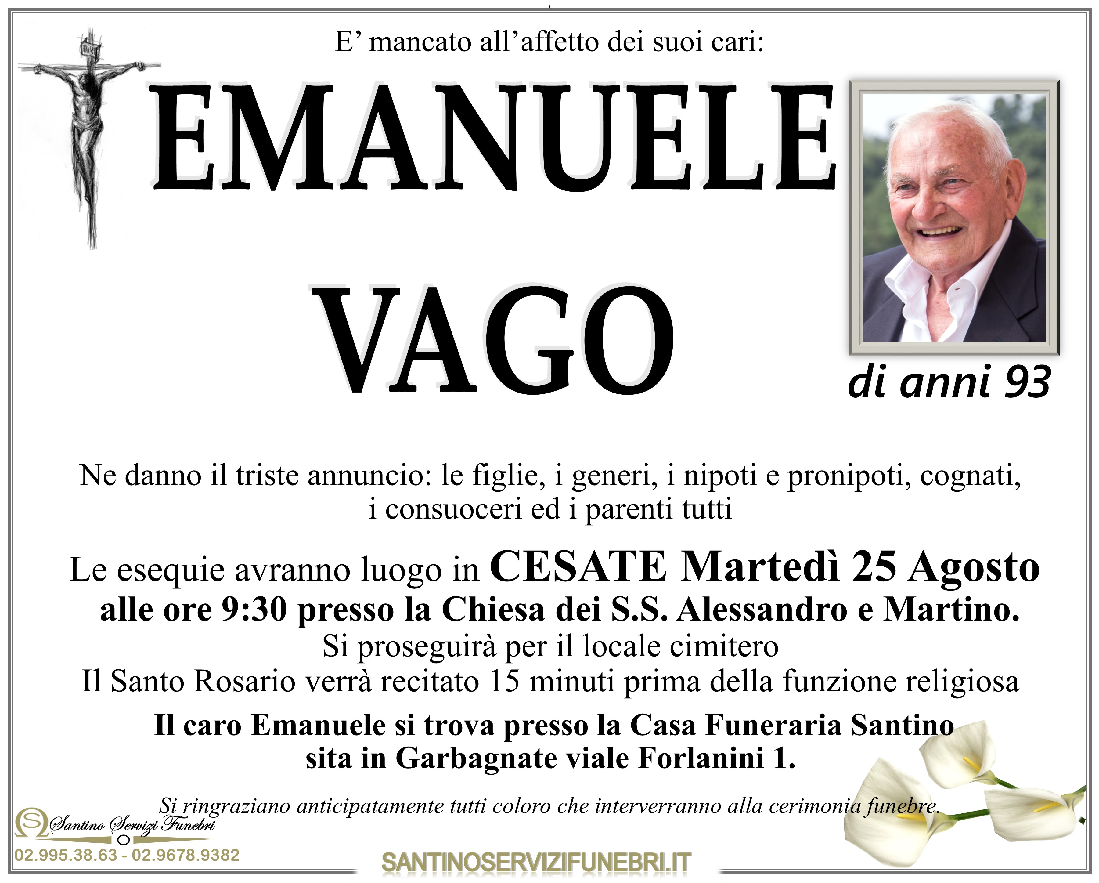 EMANUELE VAGO