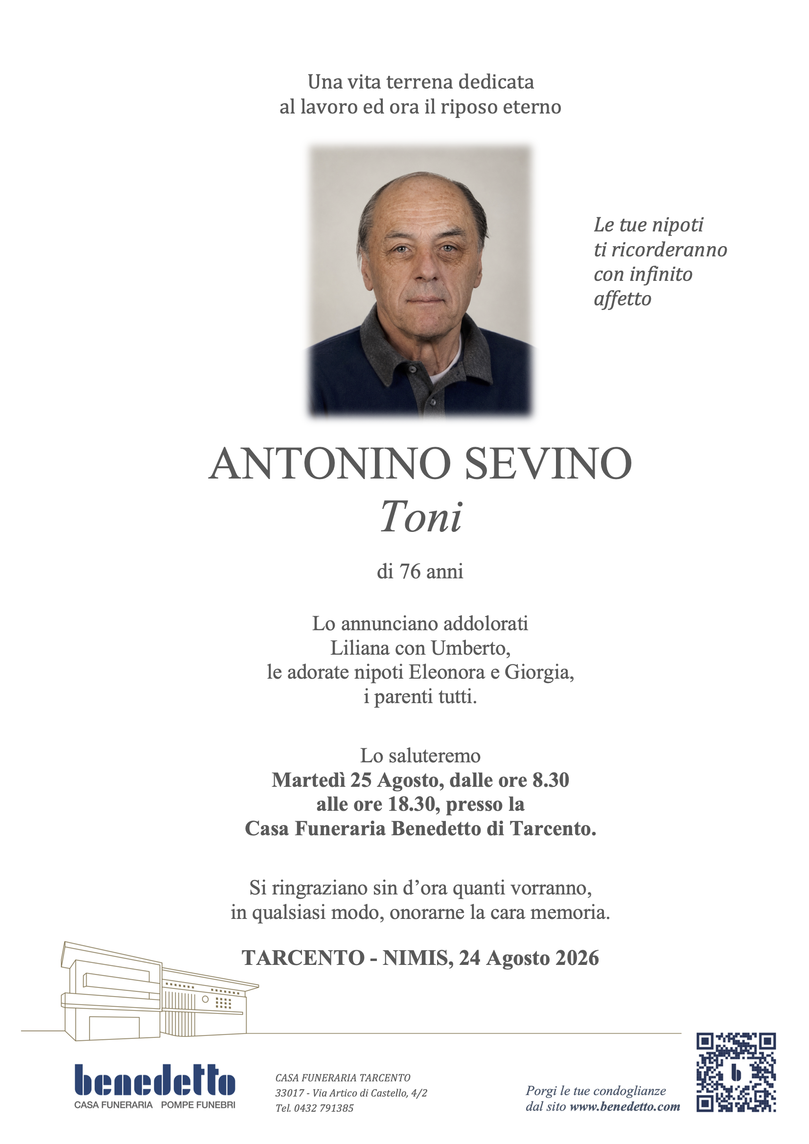 ANTONINO SEVINO