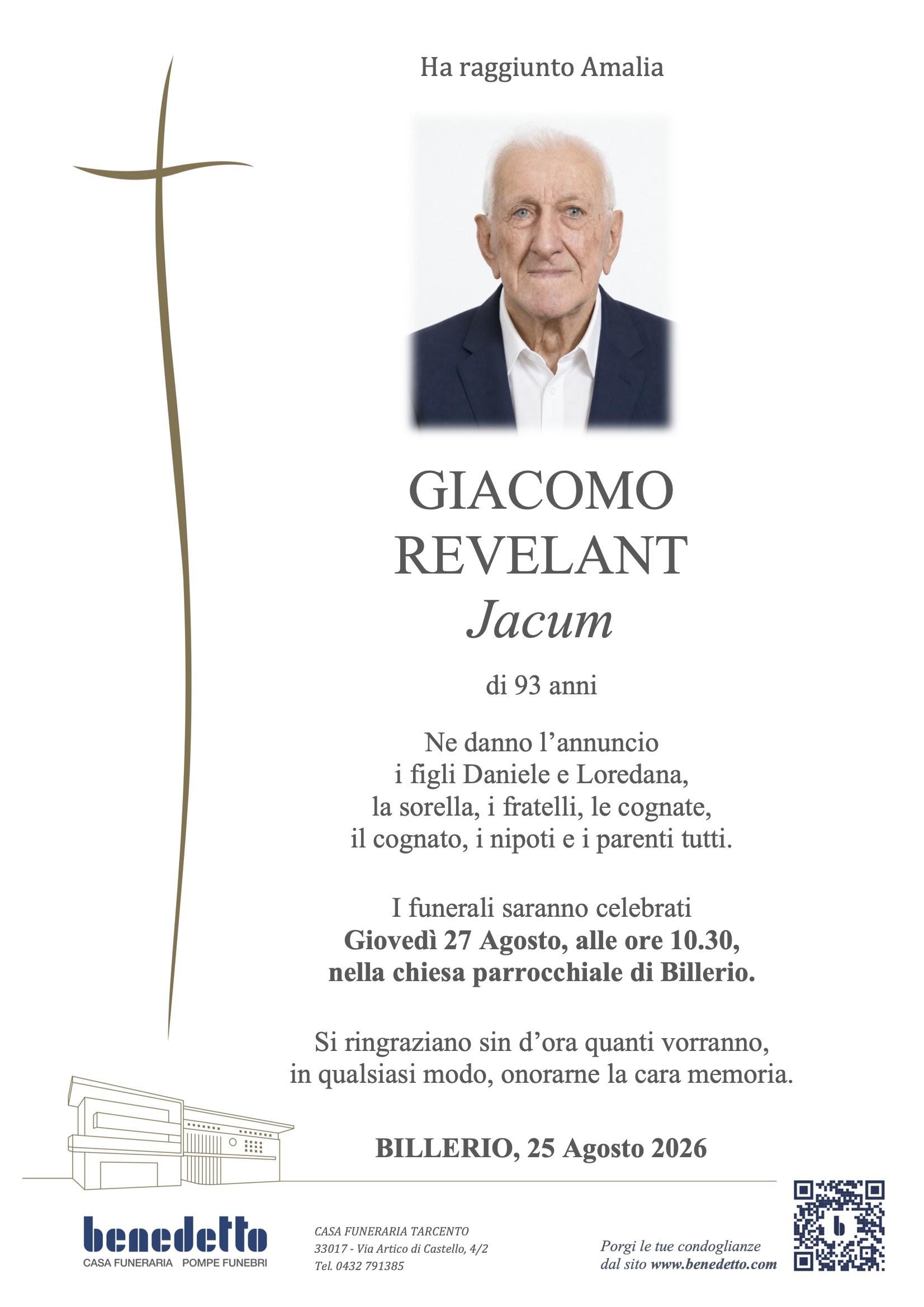 GIACOMO REVELANT