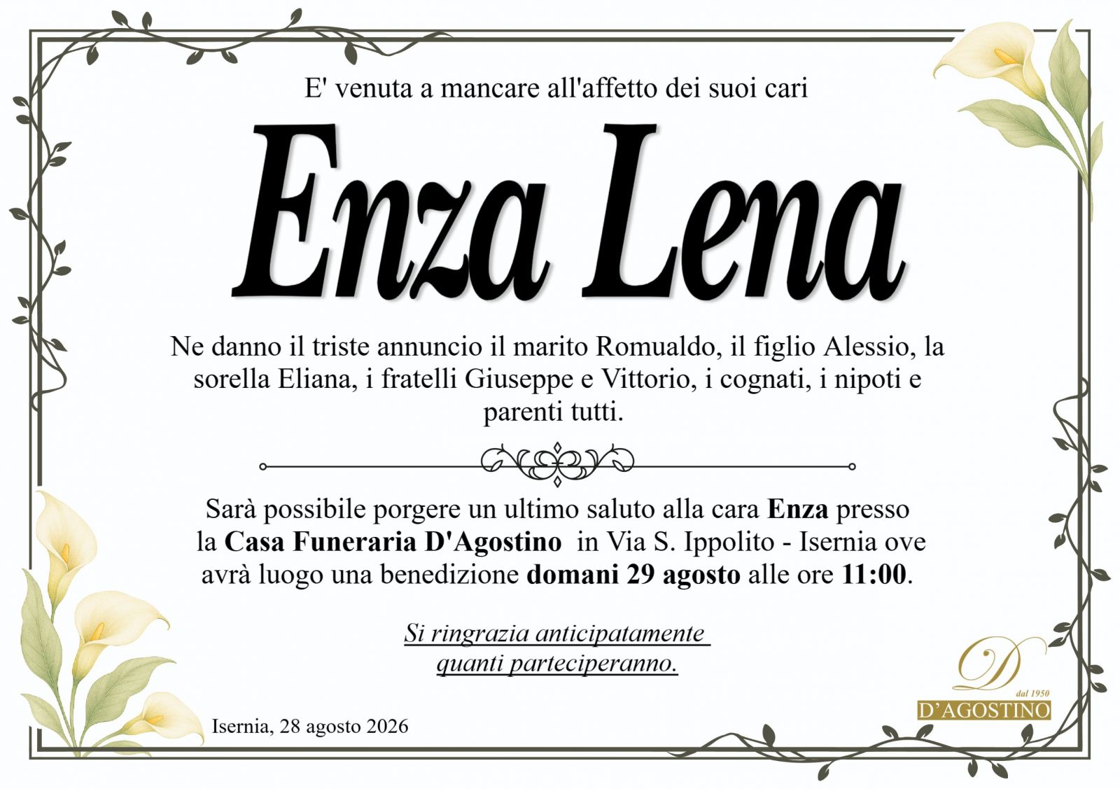 Vincenza Lena