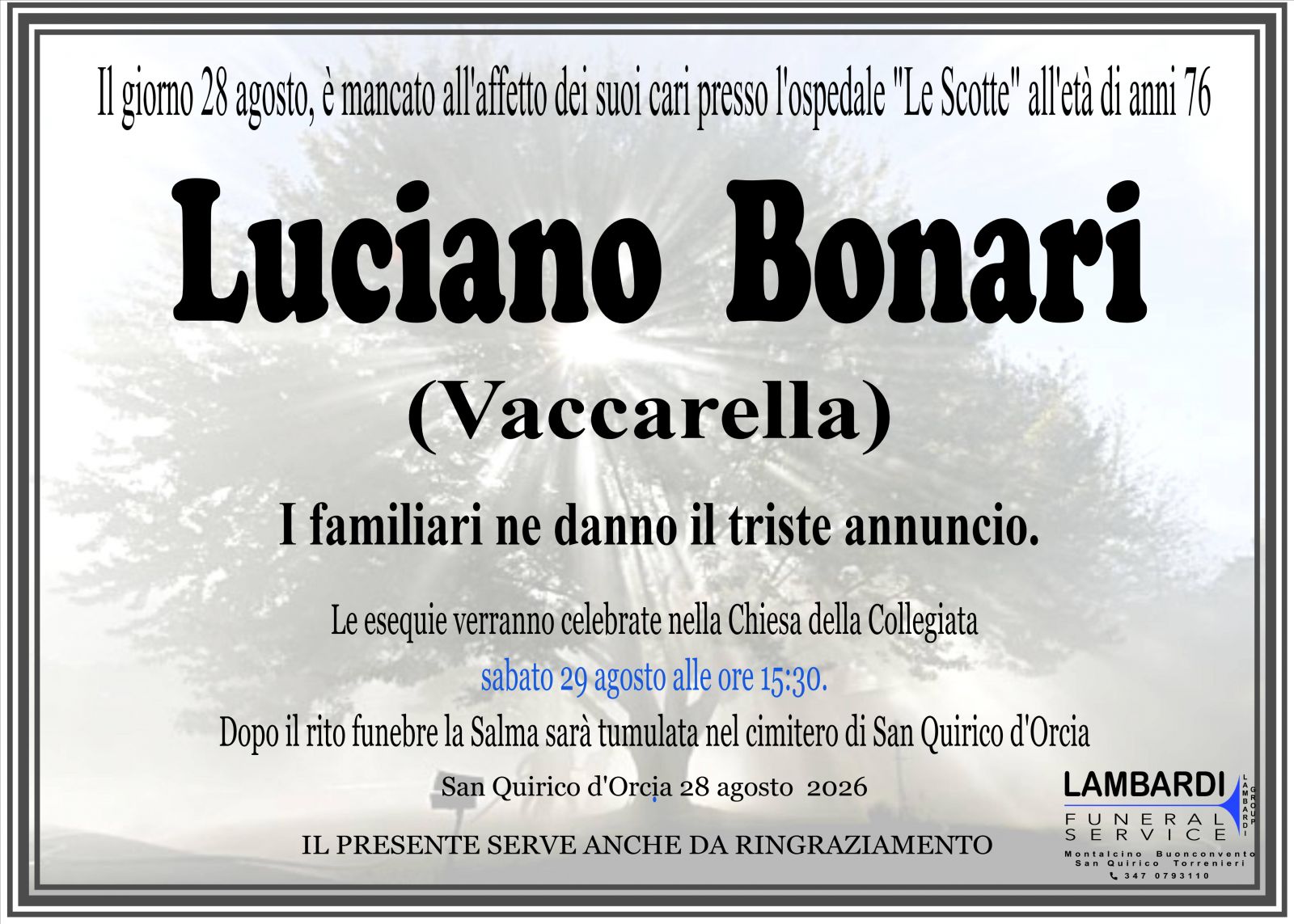 LUCIANO BONARI