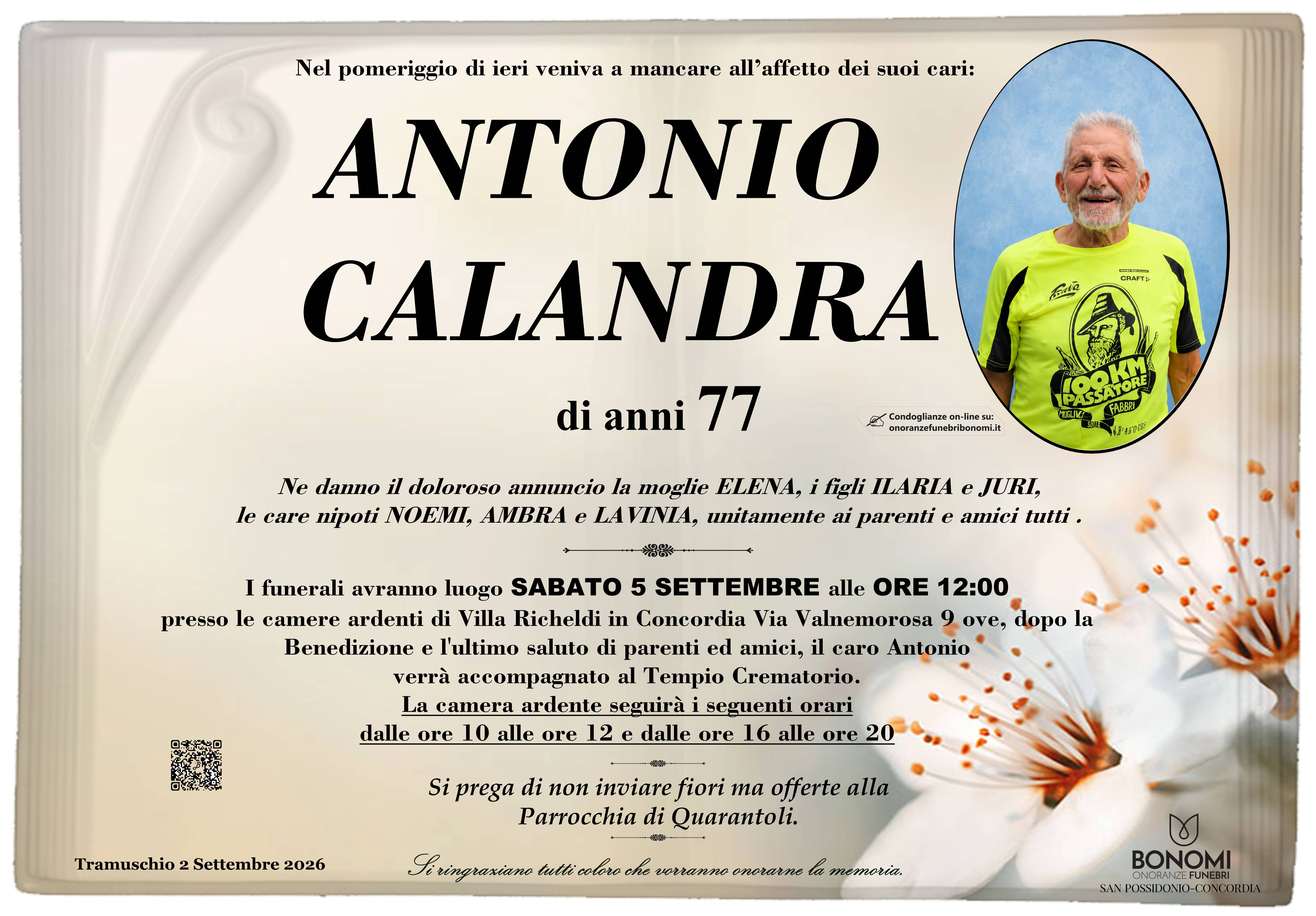 ANTONIO CALANDRA