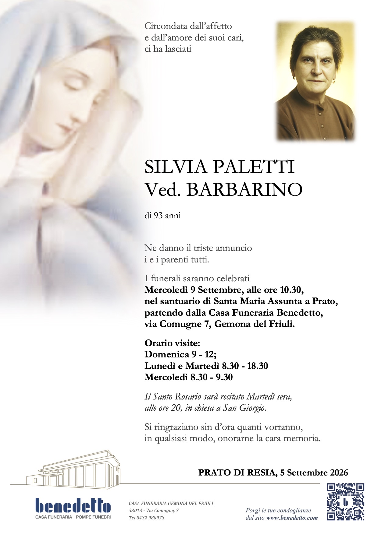 SILVIA PALETTI Ved. BARBARINO