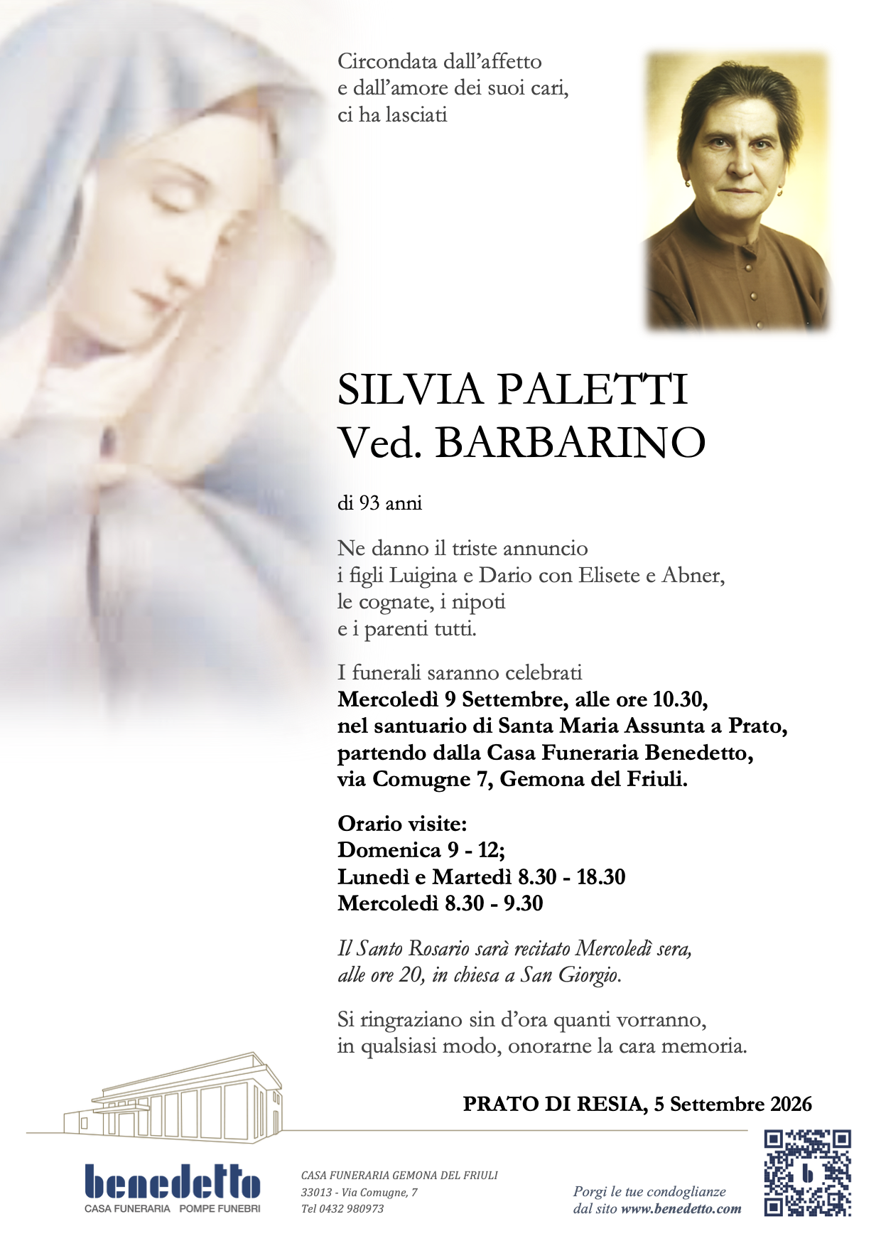 SILVIA PALETTI Ved. BARBARINO
