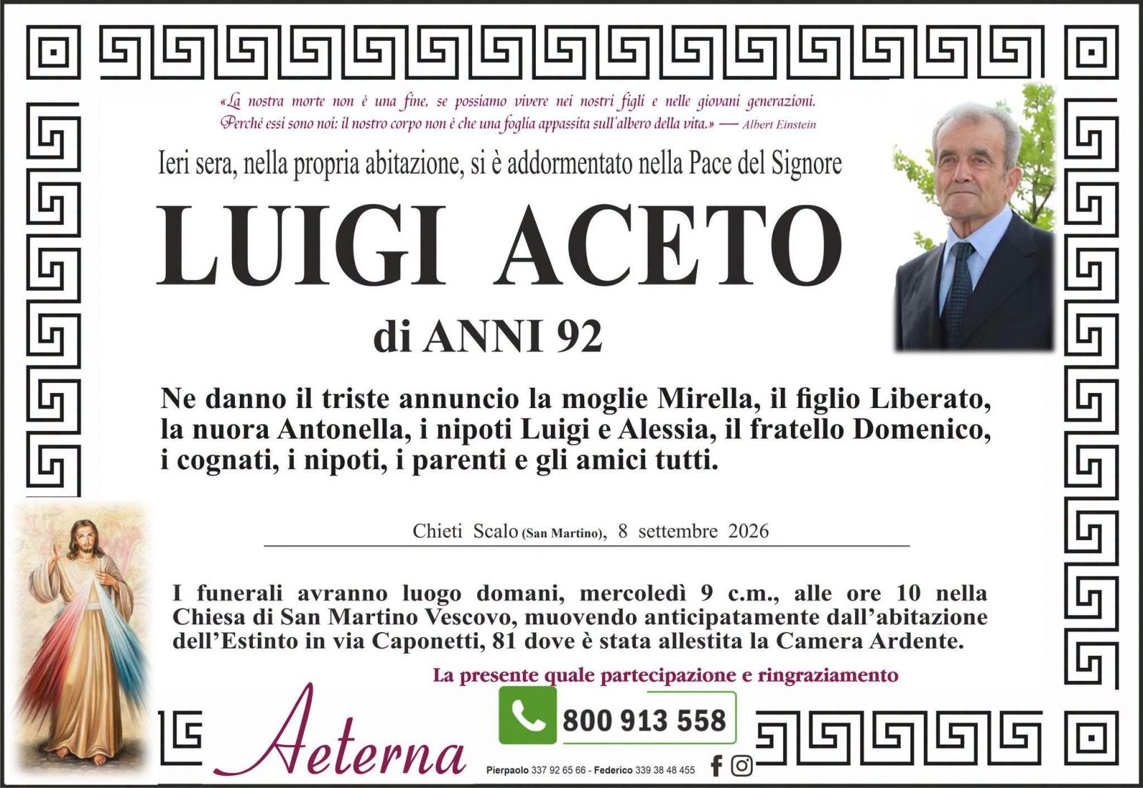 LUIGI ACETO