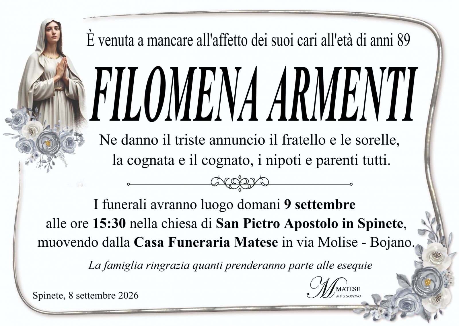 FILOMENA ARMENTI