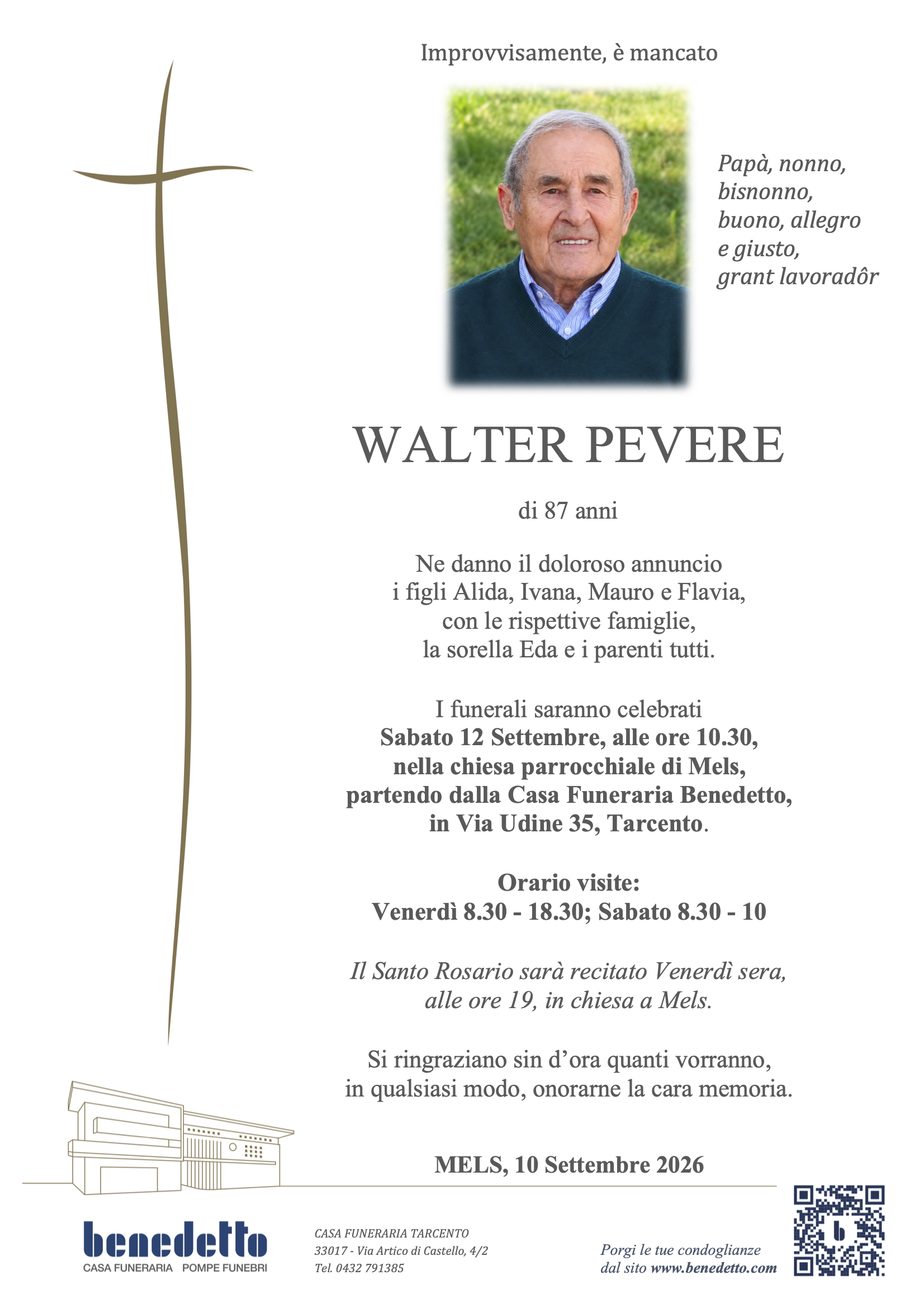 WALTER PEVERE