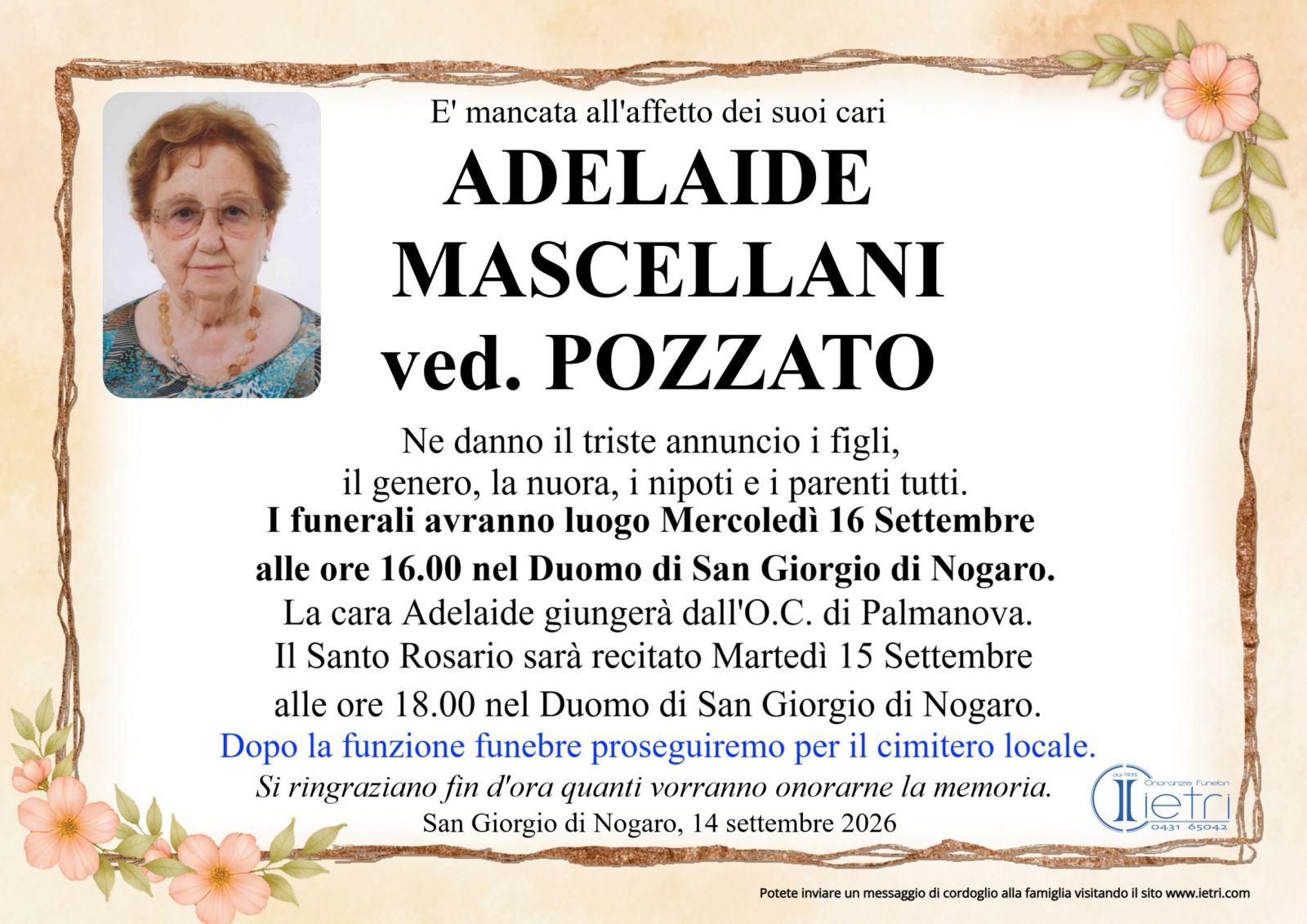 ADELAIDE MASCELLANI