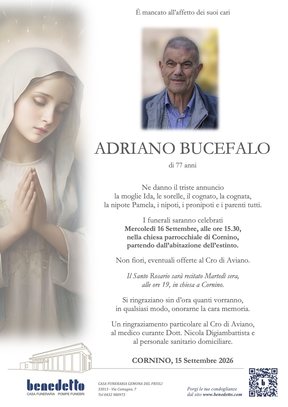 ADRIANO BUCEFALO