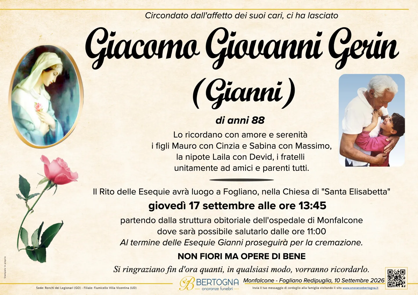Giacomo Giovanni Gerin