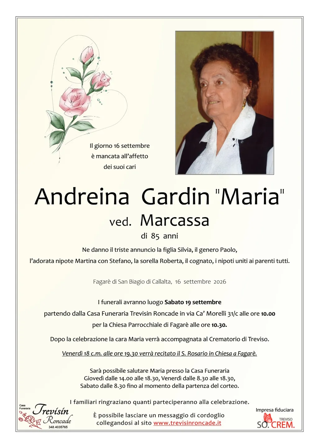 Andreina  Gardin Maria