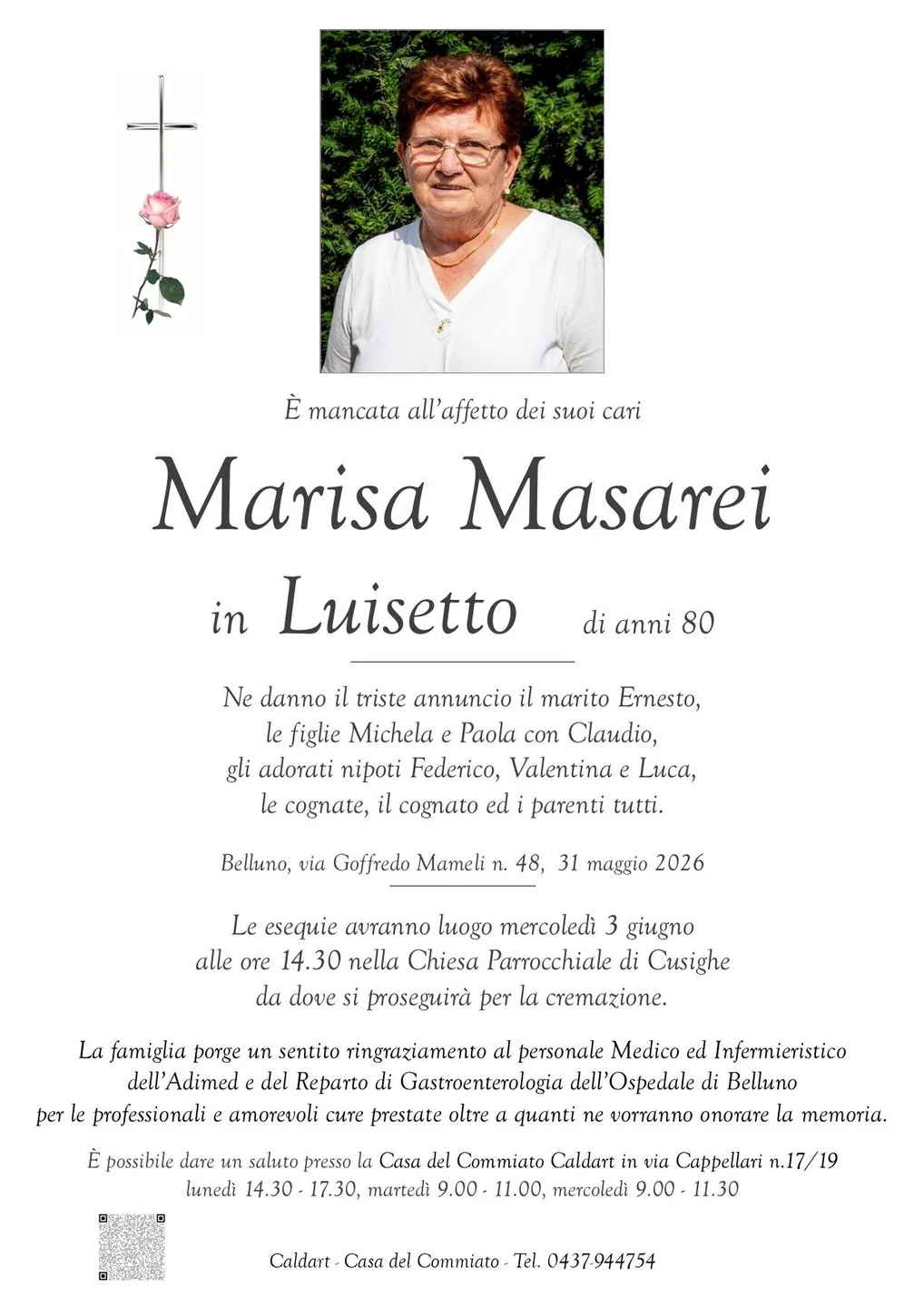 Epigrafe di Marisa Masarei