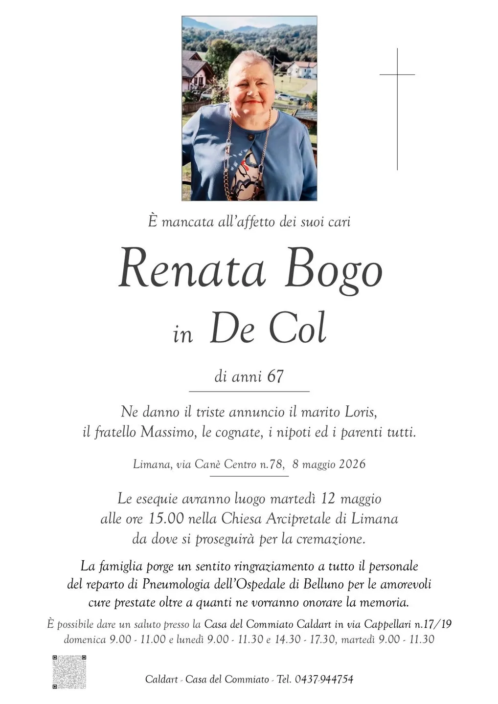 Epigrafe di Renata Bogo
