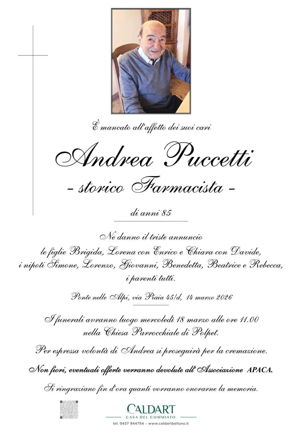 Epigrafe di Andrea Puccetti
