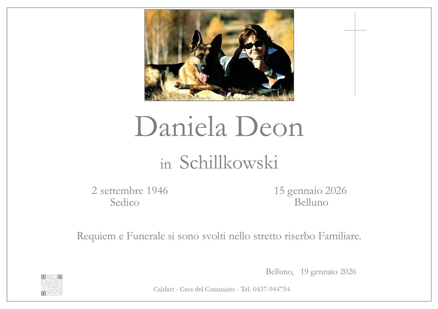 Epigrafe di Daniela Deon Schillkowski