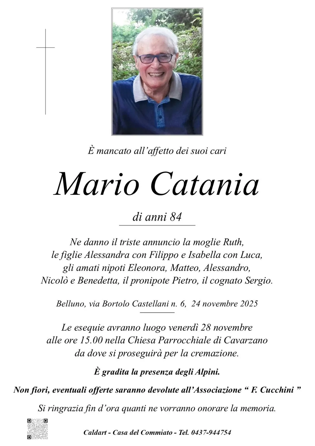 Epigrafe di Mario Catania