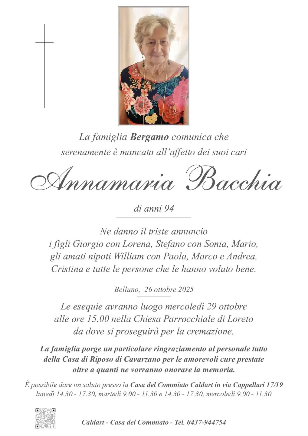 Epigrafe di Annamaria Bacchia