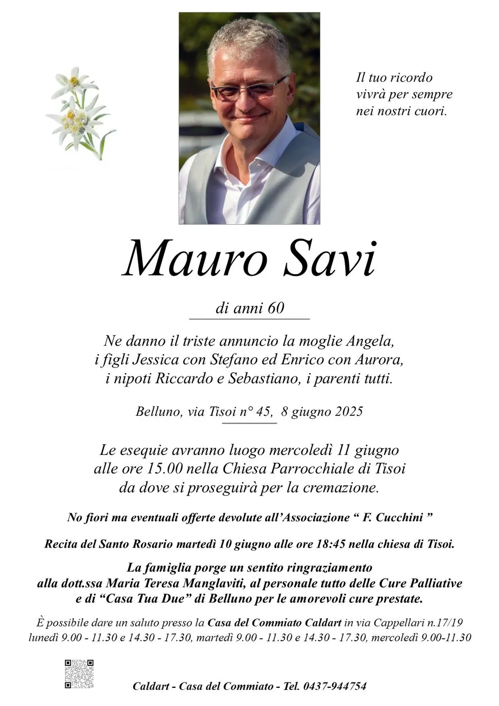 Epigrafe di Mauro Savi