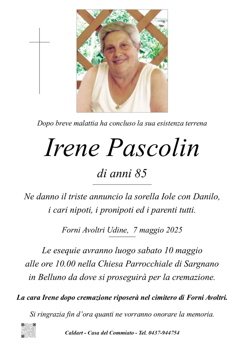 Epigrafe di Irene Pascolin