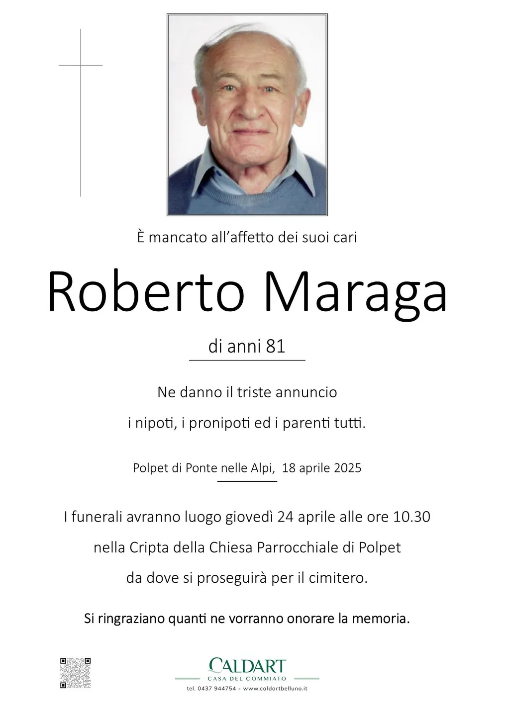Epigrafe di Roberto Maraga