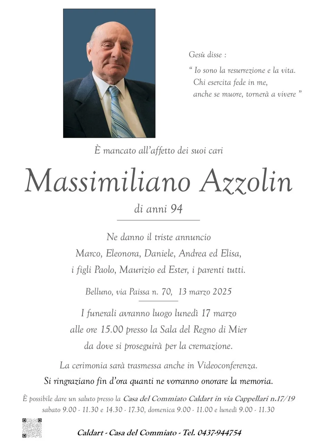 Epigrafe di Massimiliano Azzolin
