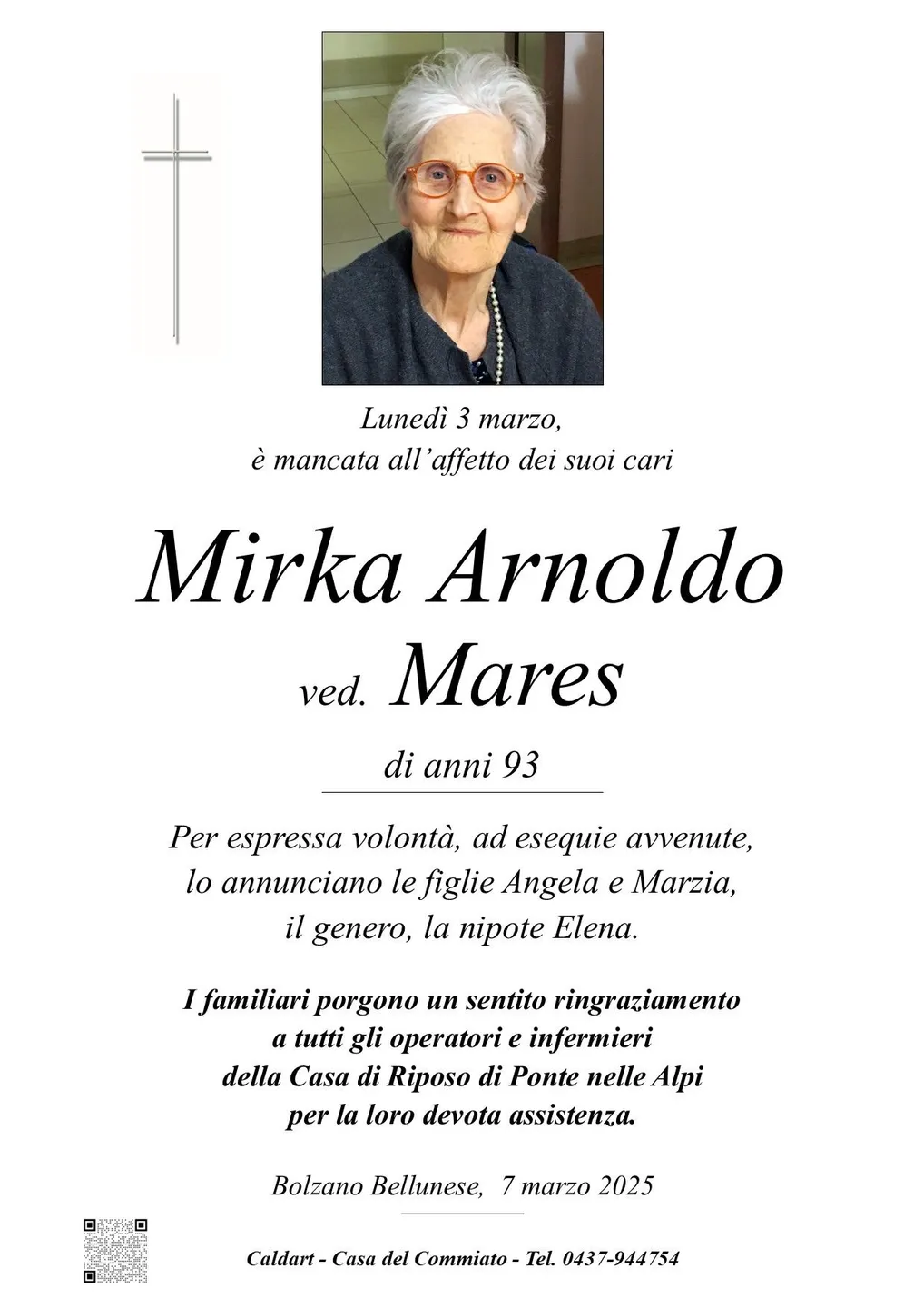 Epigrafe di Mirka Arnoldo Mares