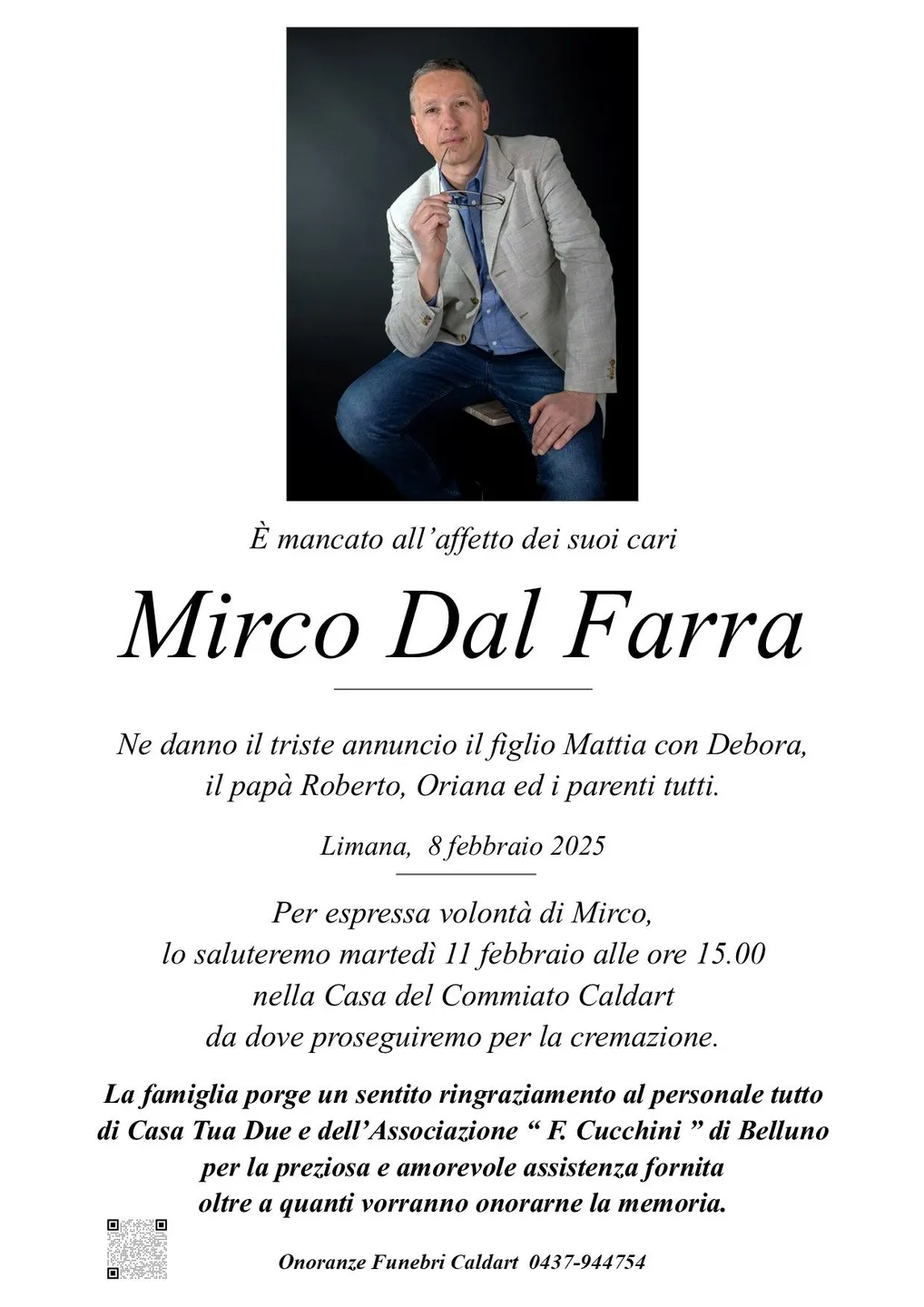 Epigrafe di Mirco Dal Farra