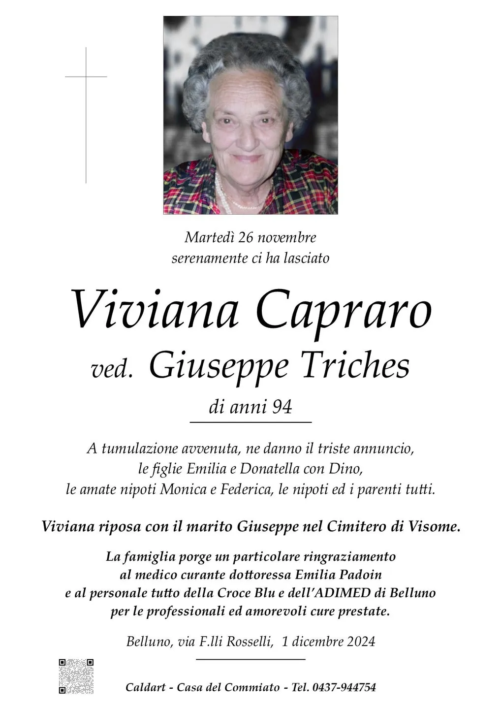 Epigrafe di Viviana Capraro