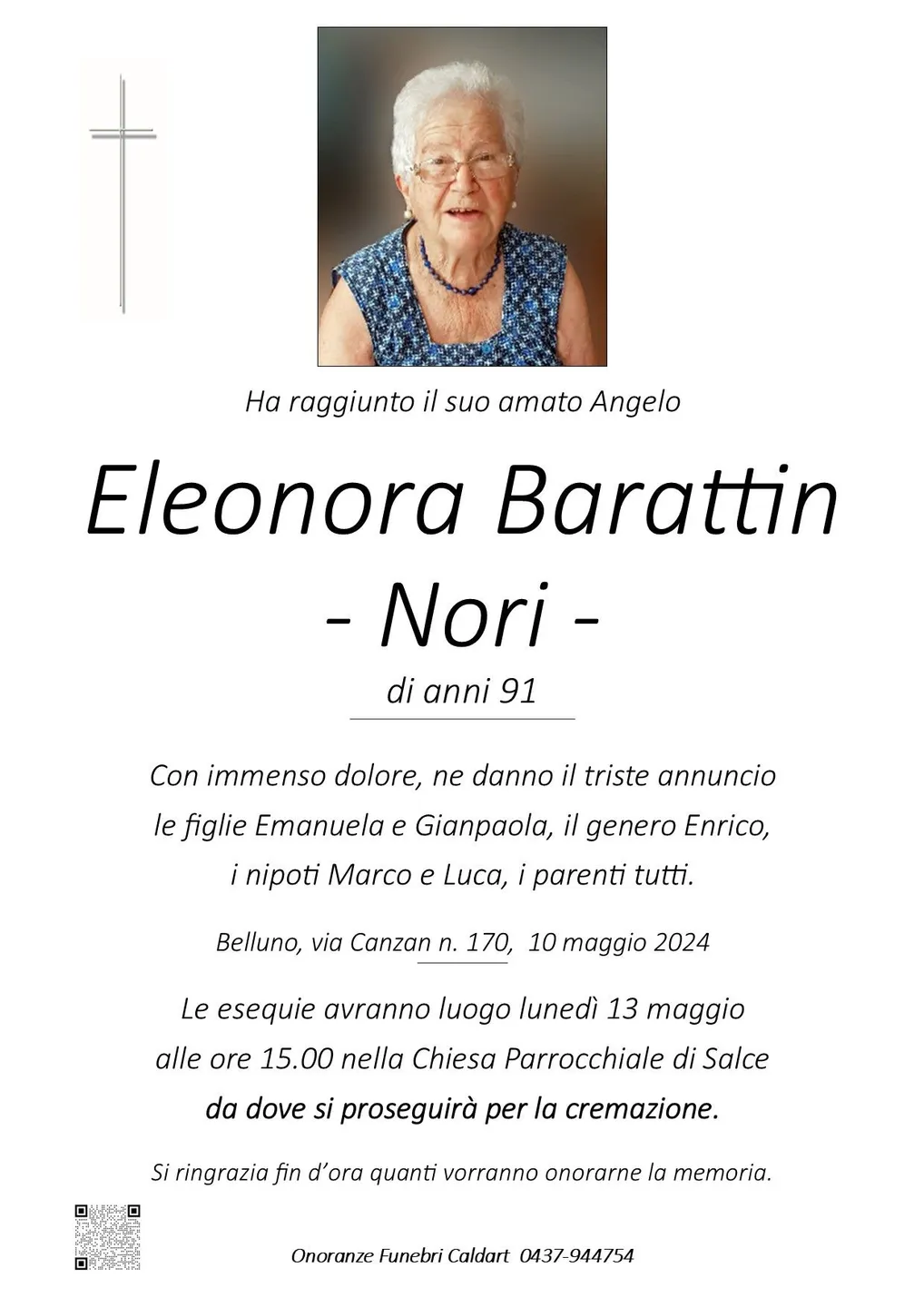 Epigrafe di Eleonora Barattin Nori