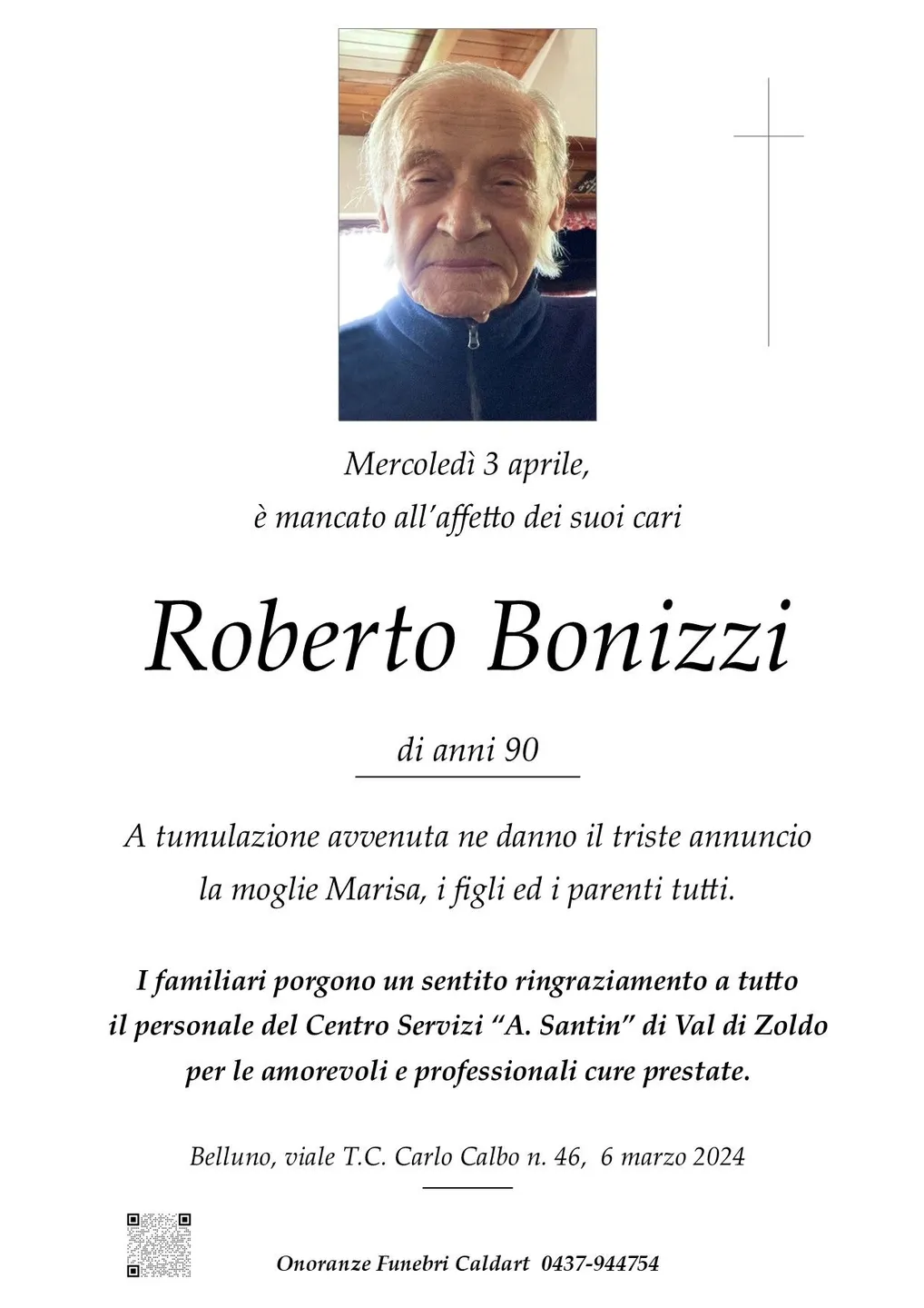 Epigrafe di Roberto Bonizzi
