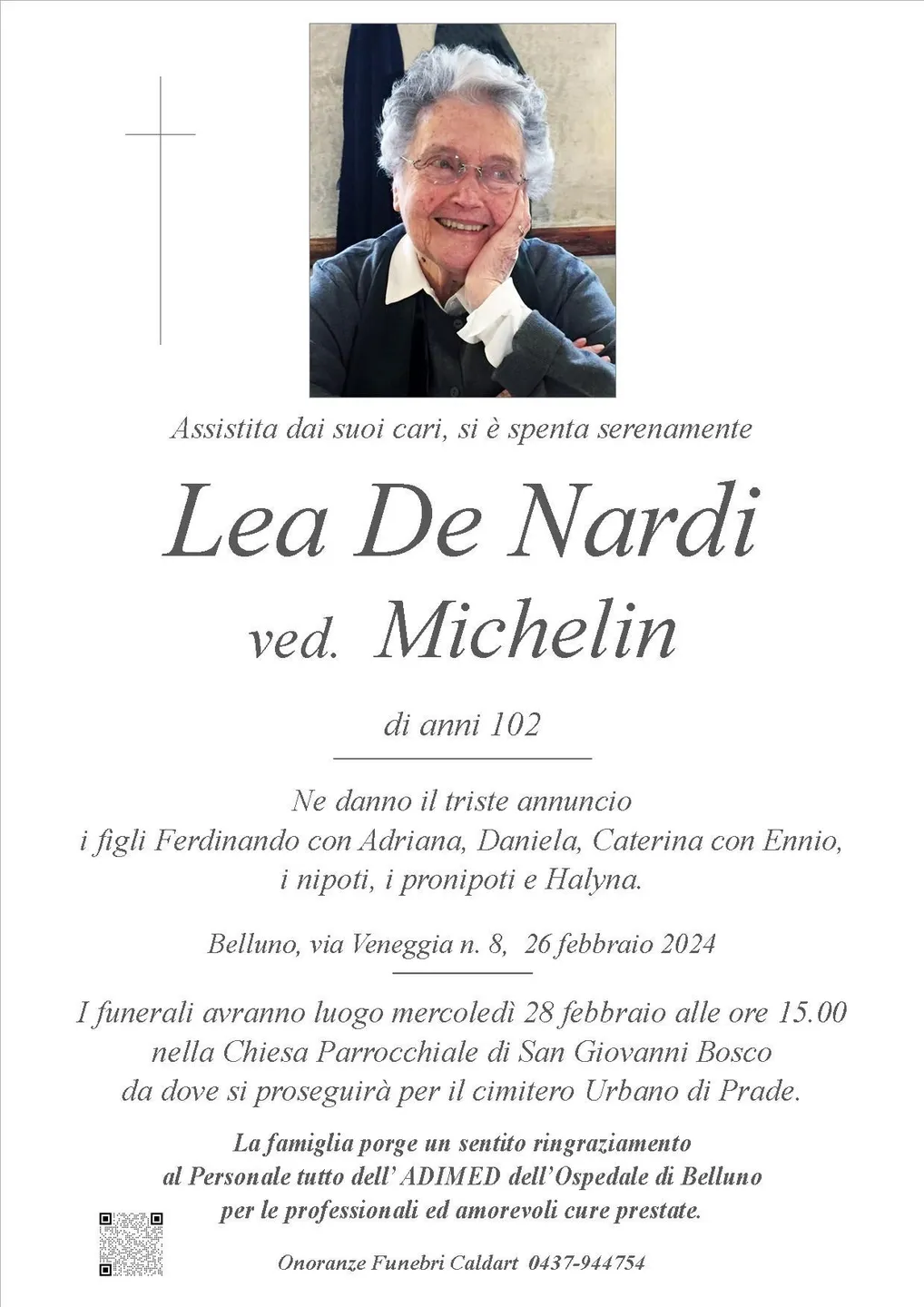 Epigrafe di Lea De Nardi Michelin