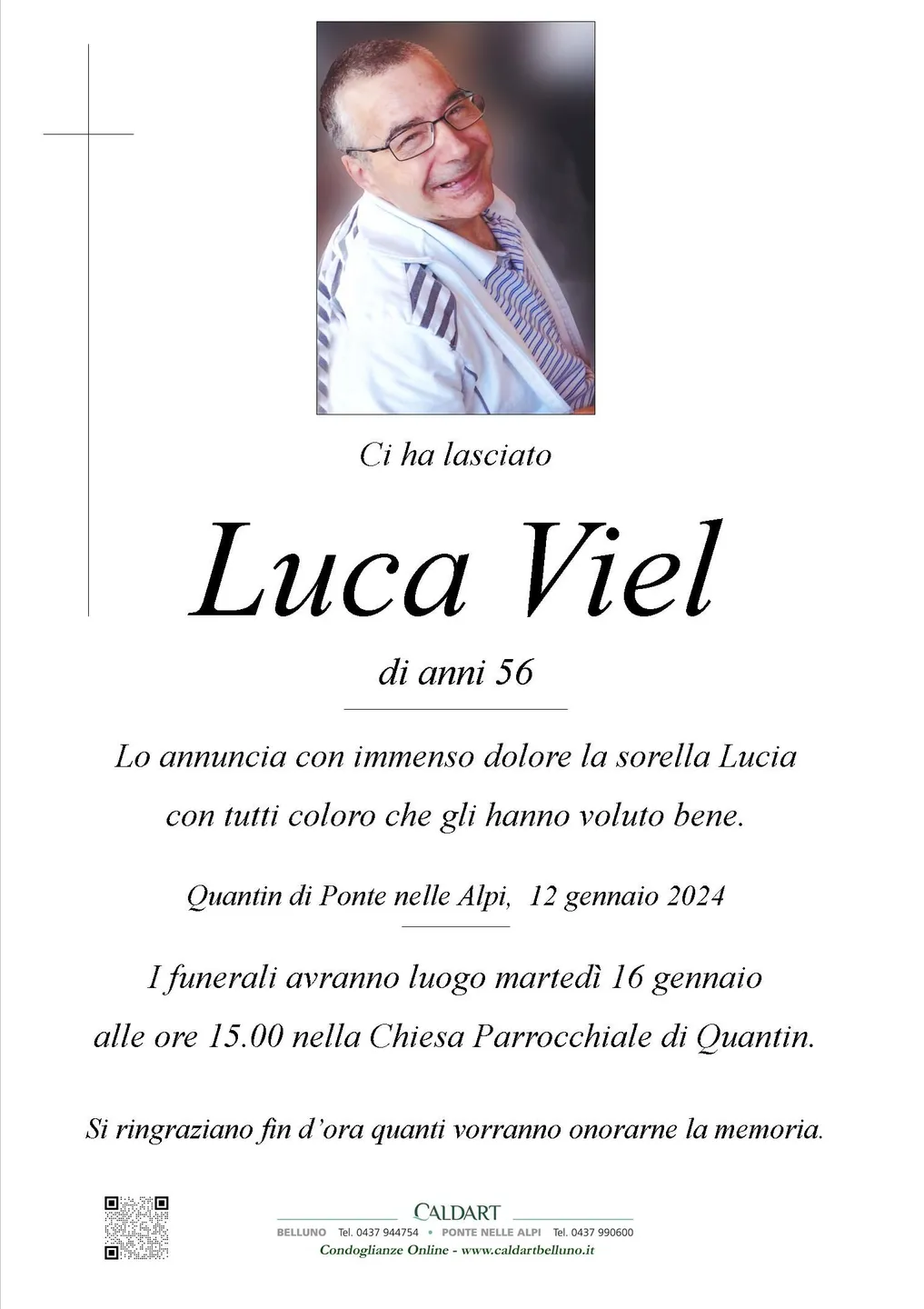 Epigrafe di Luca Viel