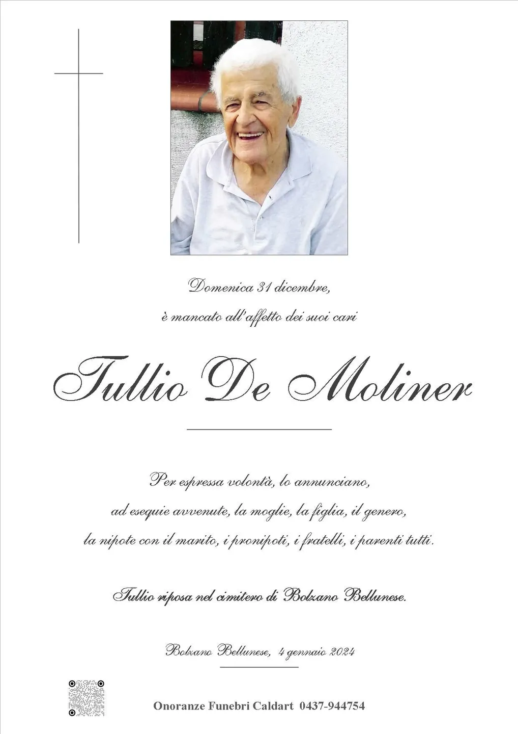 Epigrafe di Tullio De Moliner