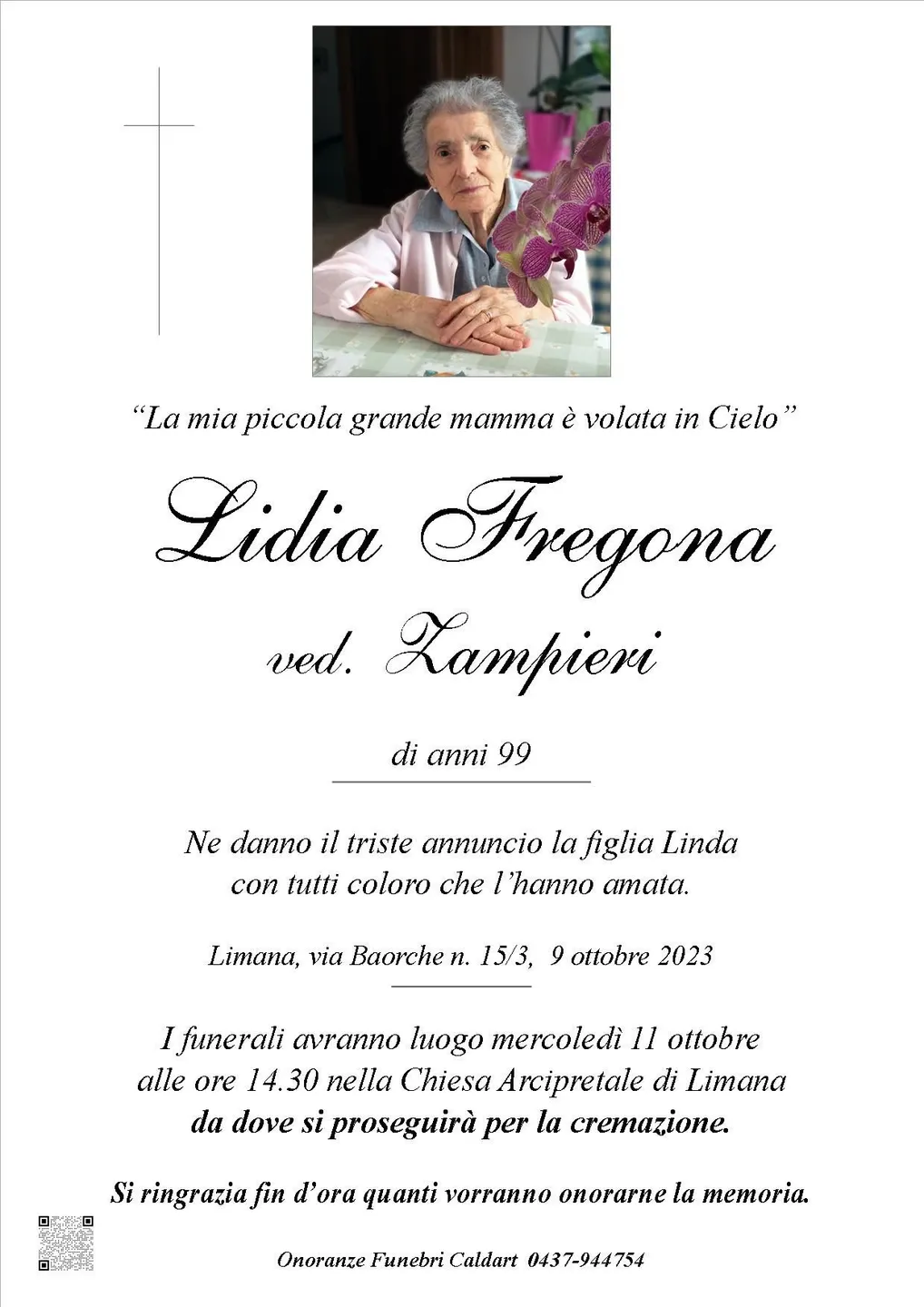 Epigrafe di Lidia Fregona