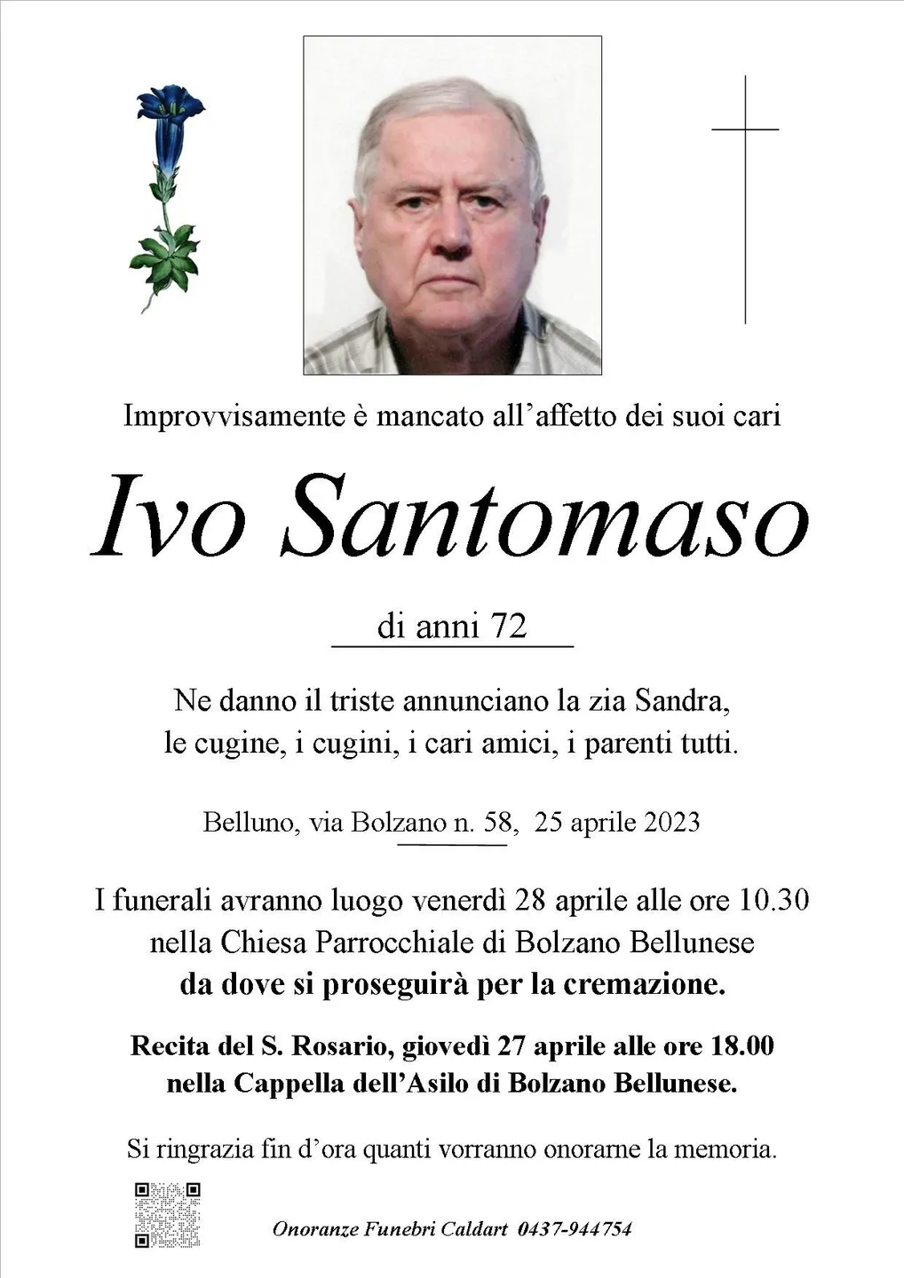Epigrafe di Ivo Santomaso