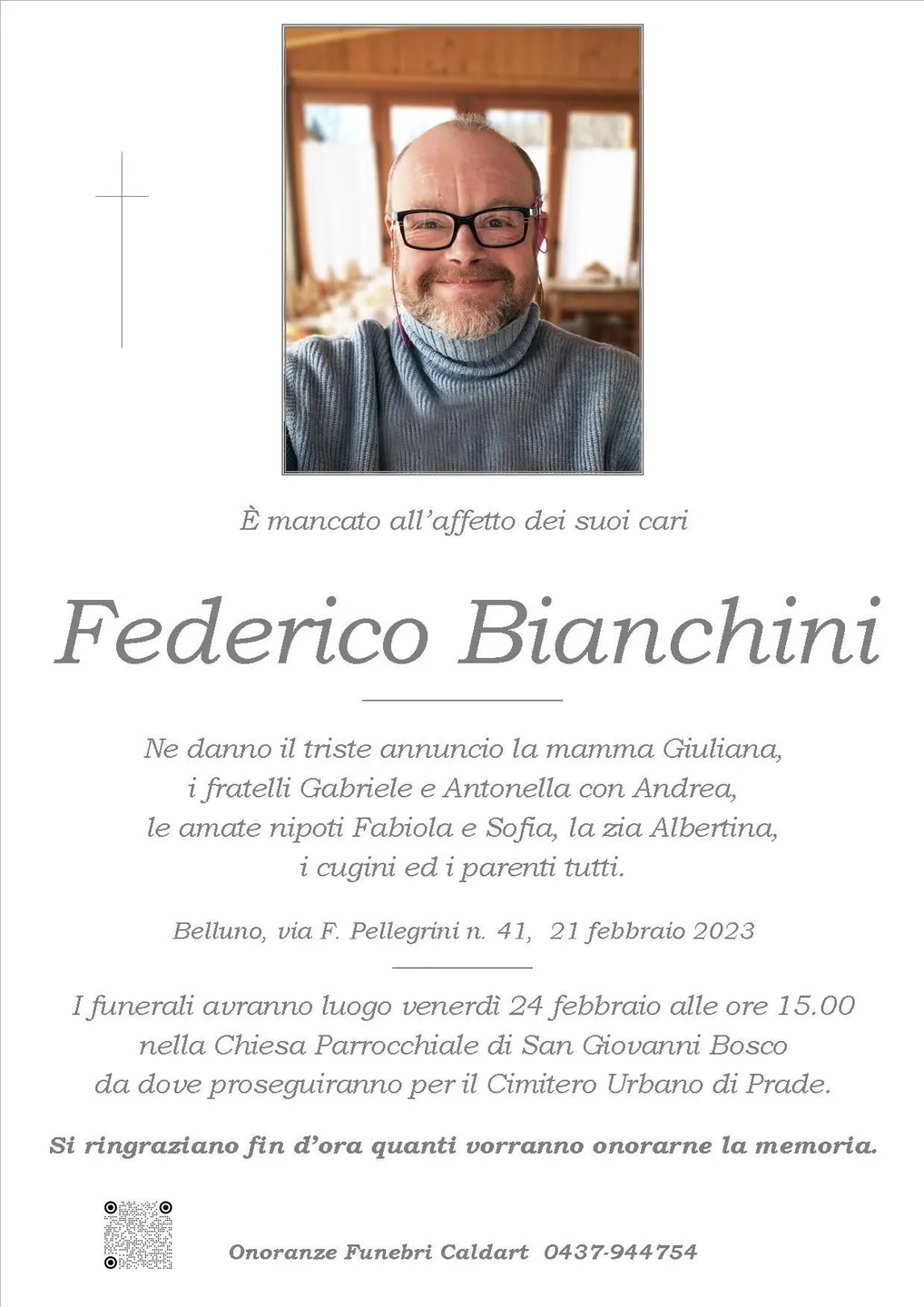 Epigrafe di Federico Bianchini
