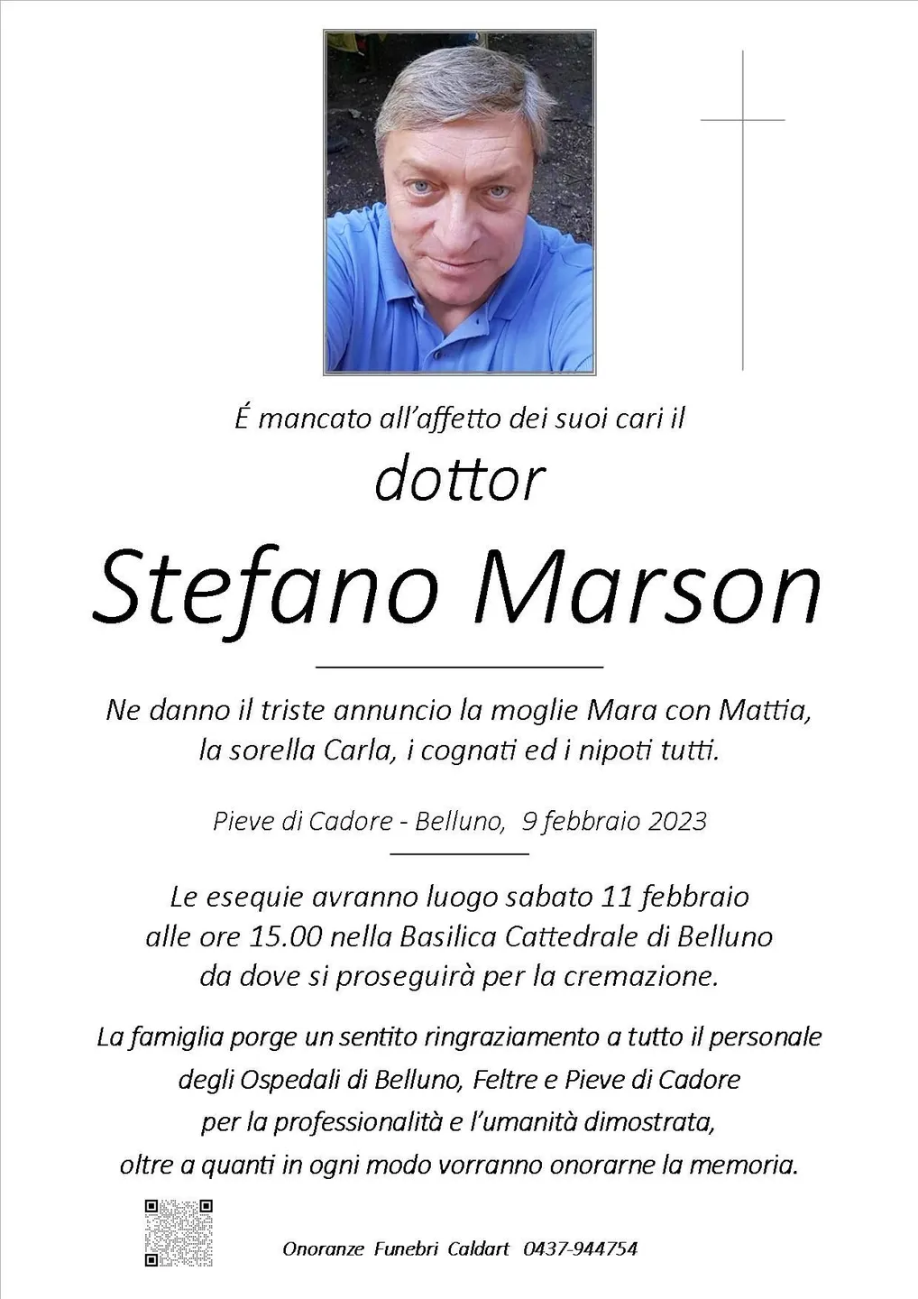 Epigrafe di Stefano Marson