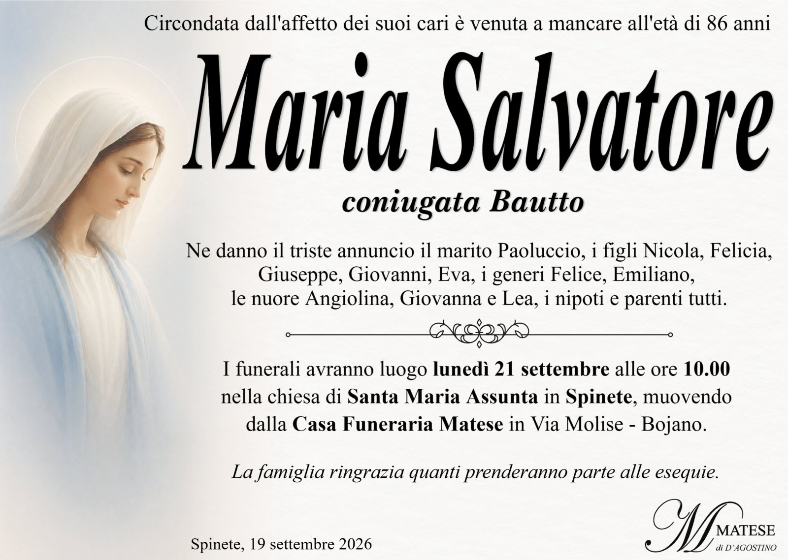 Maria Salvatore