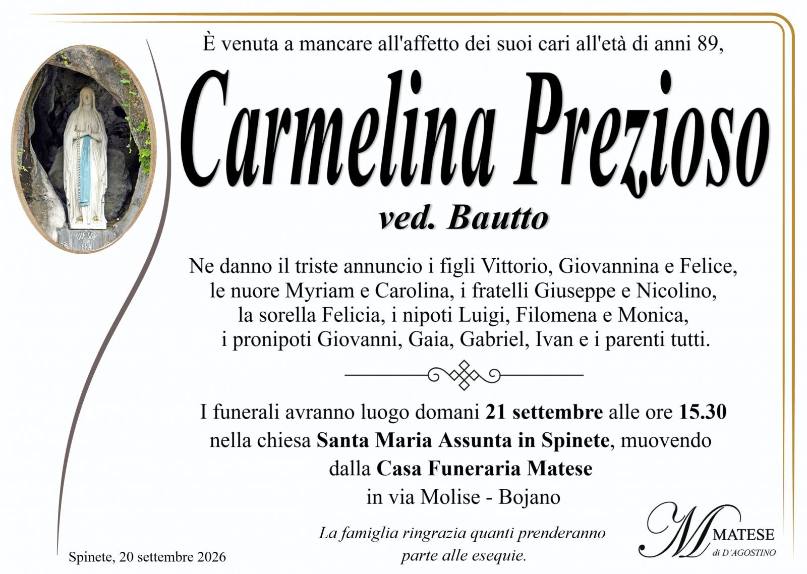 Carmelina Prezioso