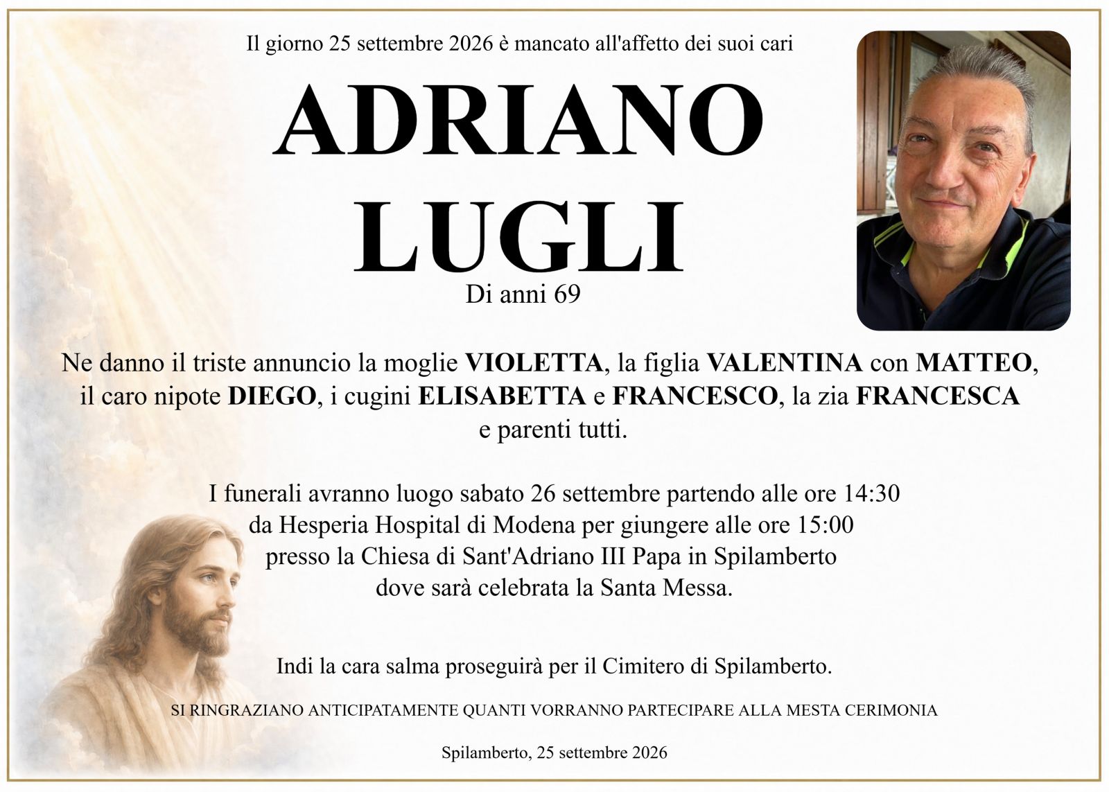 ADRIANO LUGLI