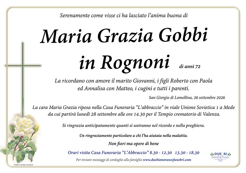 Maria Grazia Gobbi