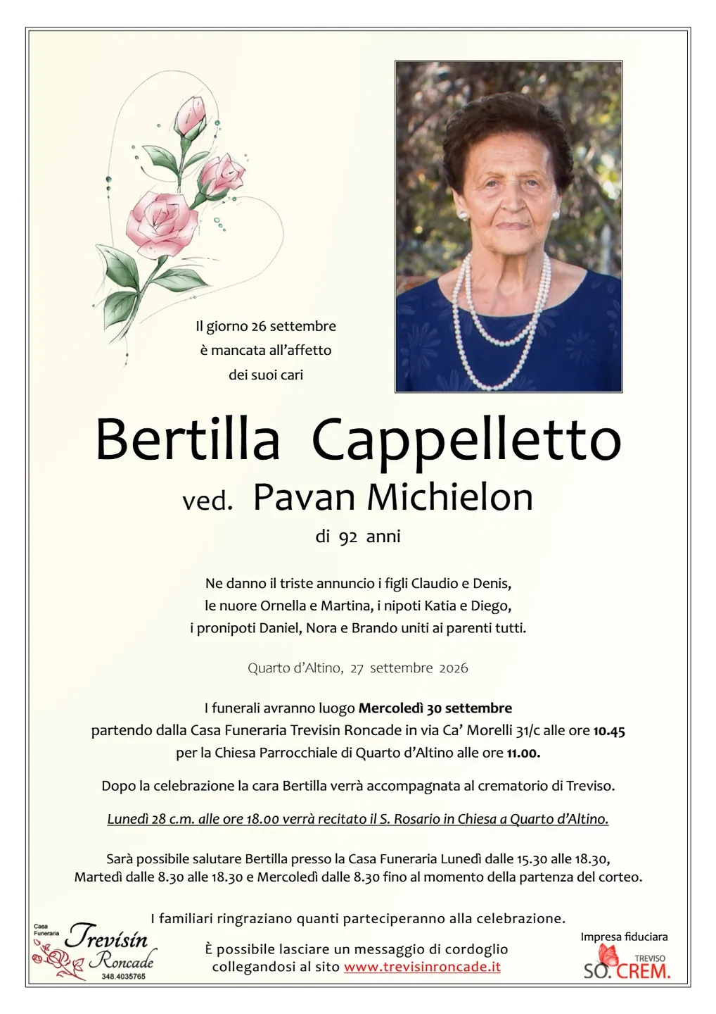 Bertilla Cappelletto