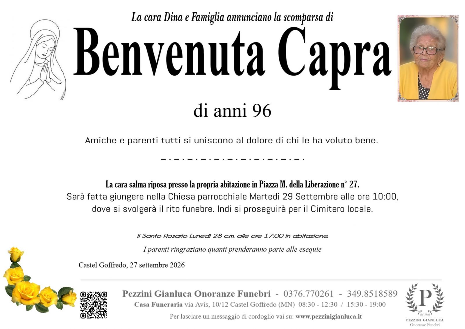 Benvenuta Capra
