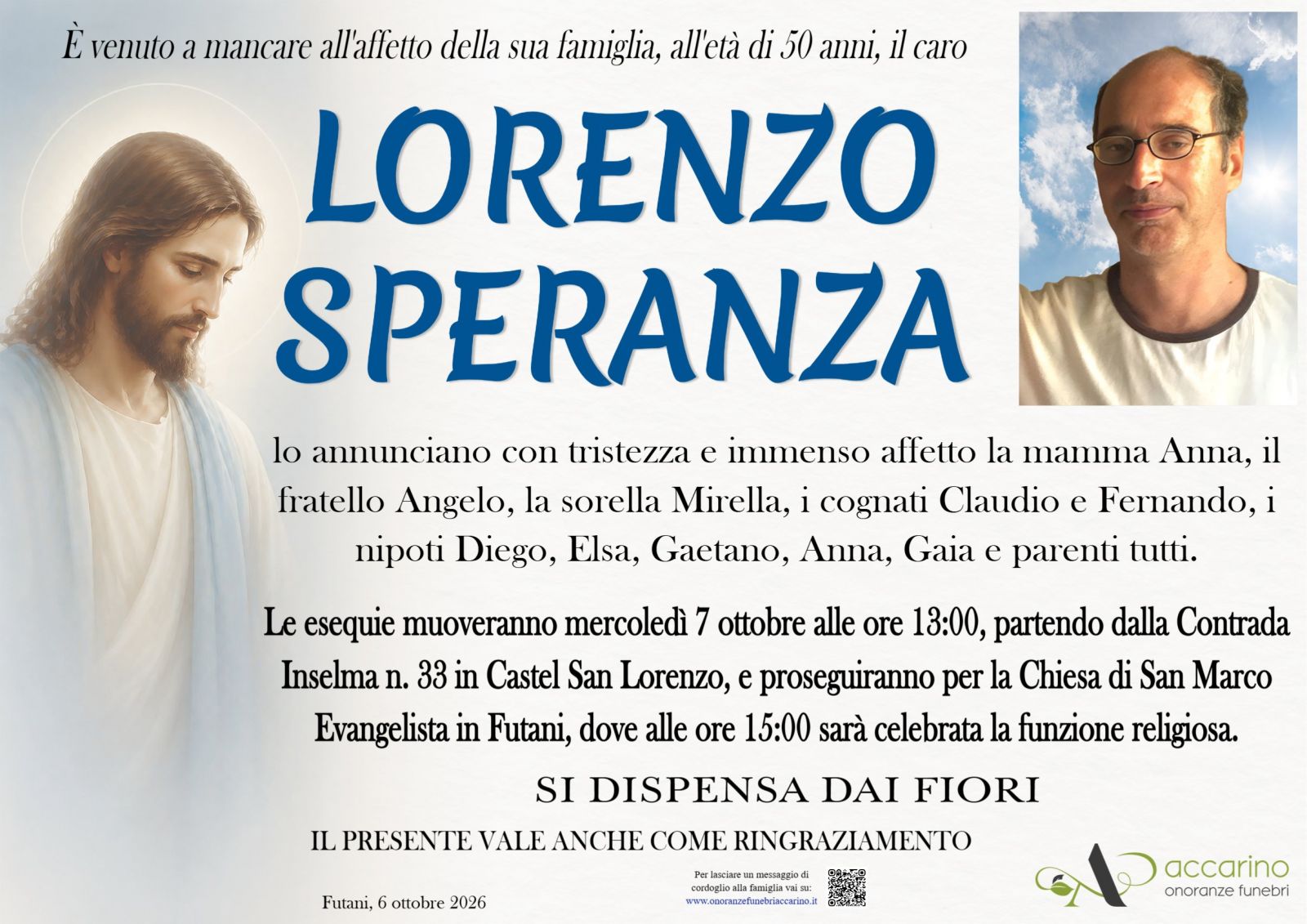 LORENZO SPERANZA