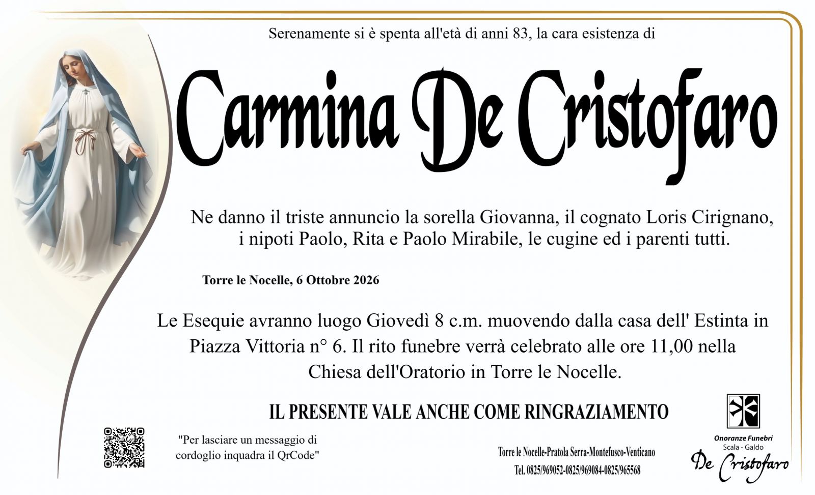 Carmina De Cristofaro