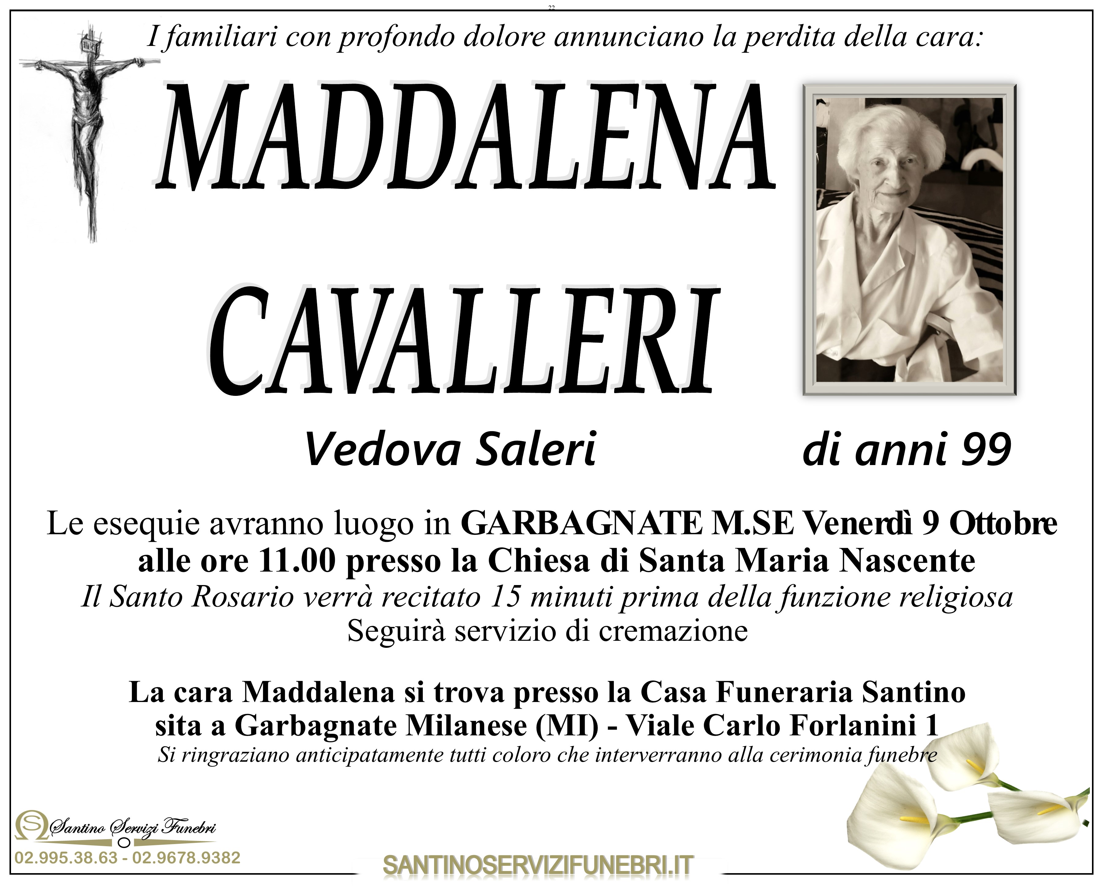 MADDALENA CAVALLERI