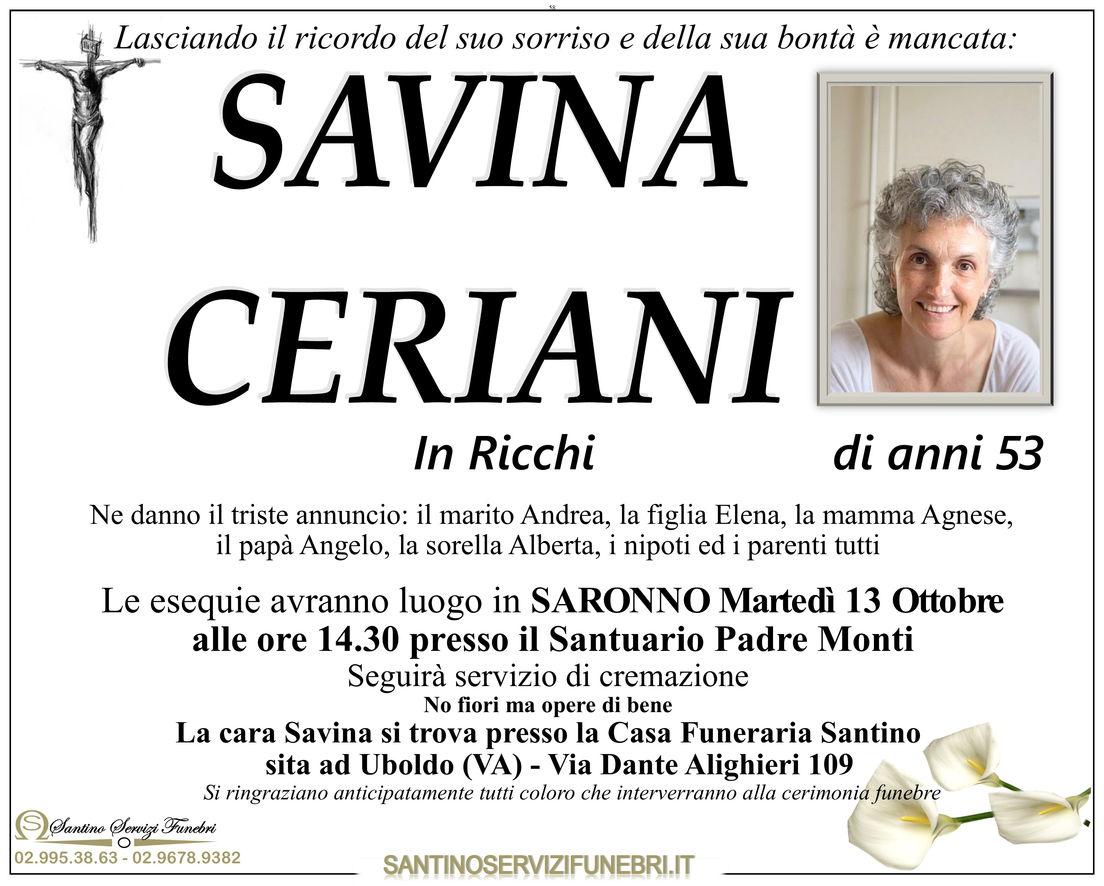 SAVINA CERIANI