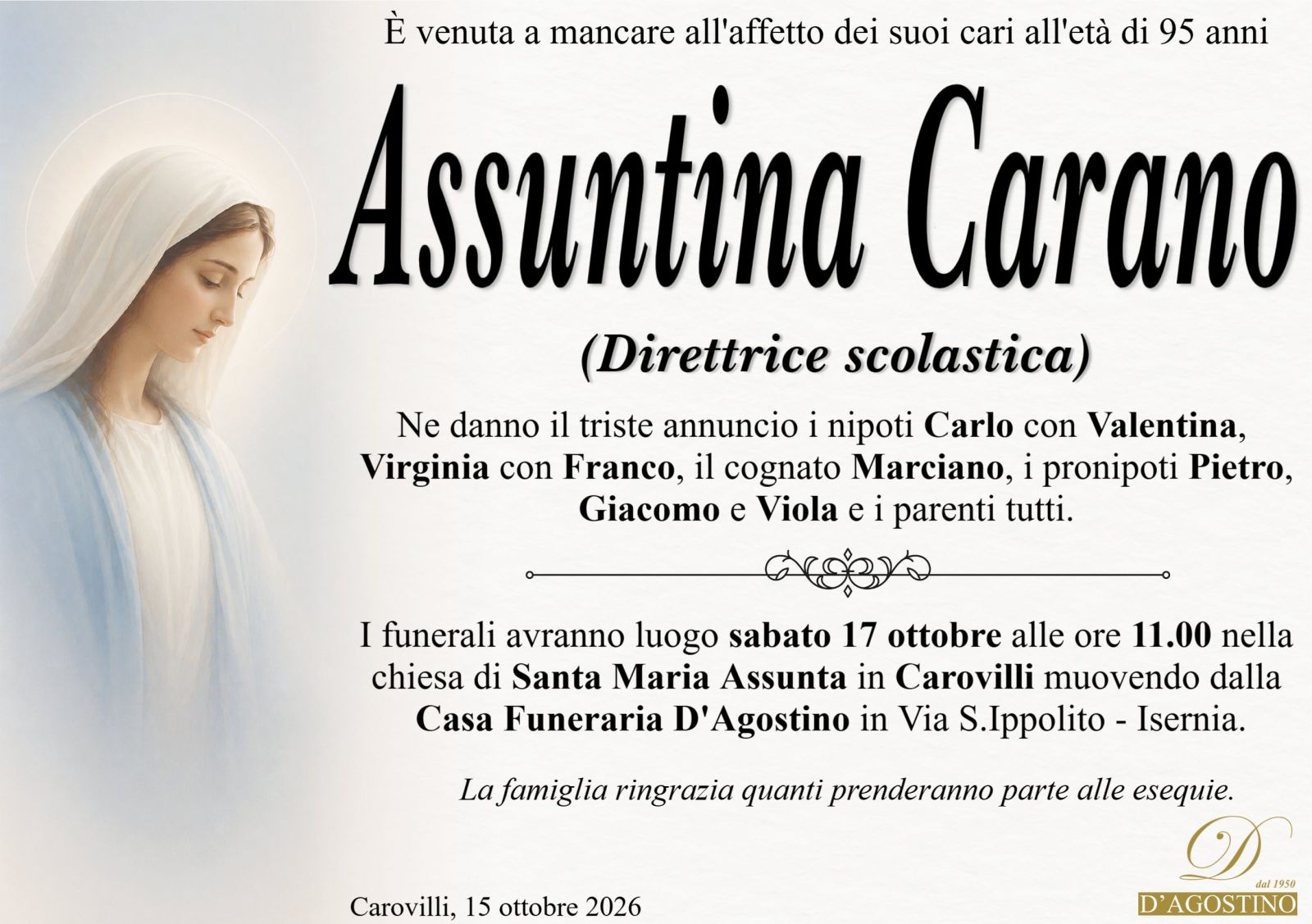 Assuntina Carano