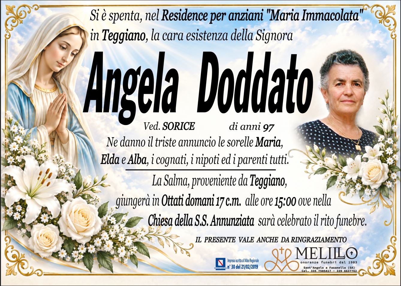 ANGELA DODDATO